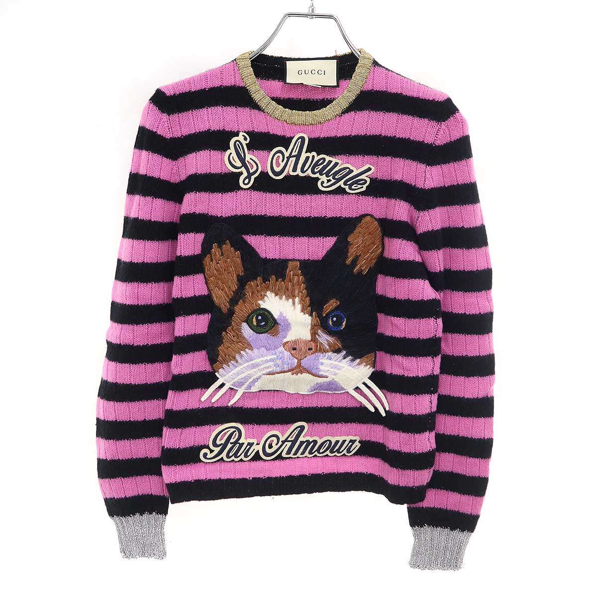 楽天市場】グッチ GUCCI（カラーピンク）（ニット・セーター｜トップス