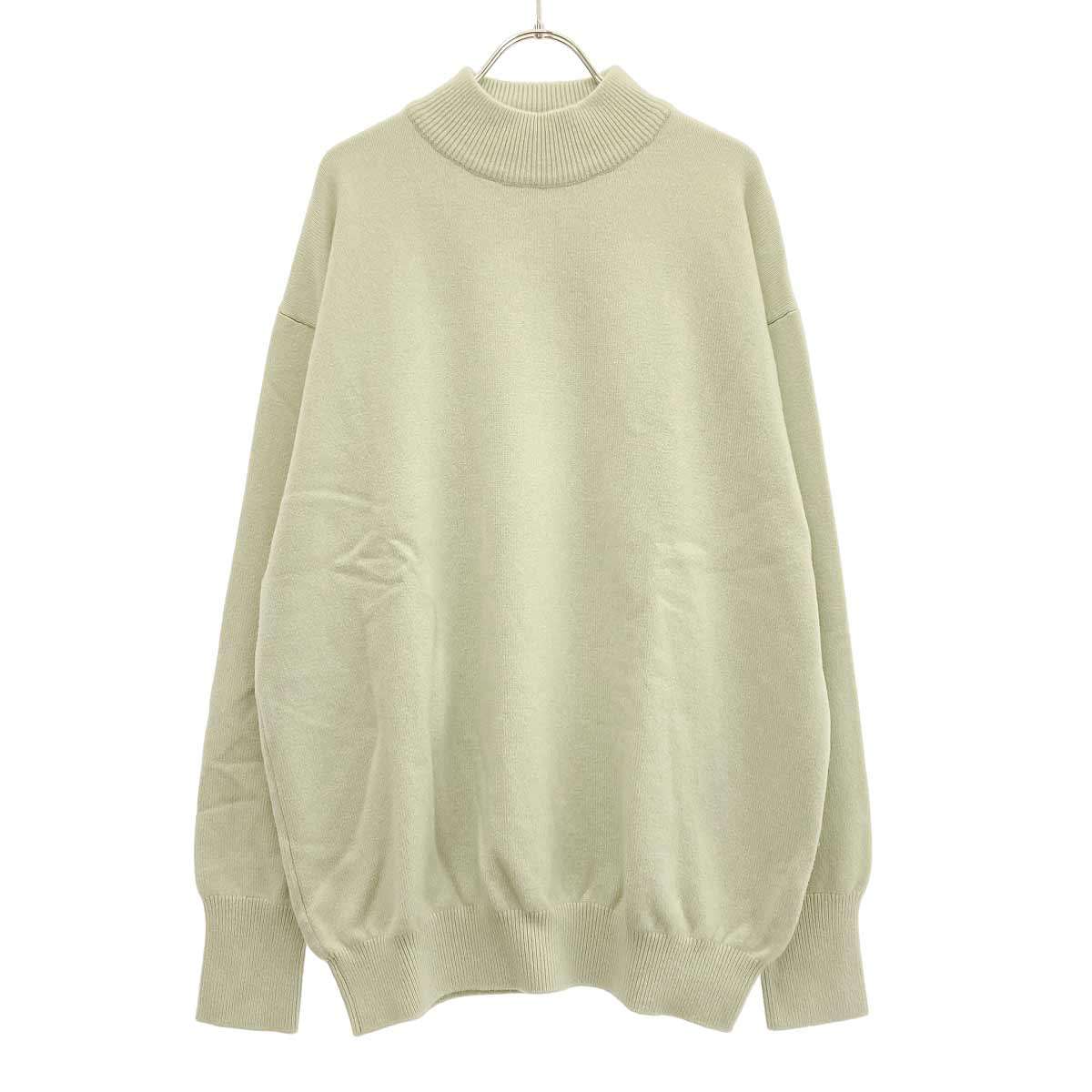 HERILL ヘリル 19AW Cashmere Mock Neck カシミヤモックネックニットセーター 19-070-8020-31 グリーン 3 【中古】 IT0P2HEDX8P8