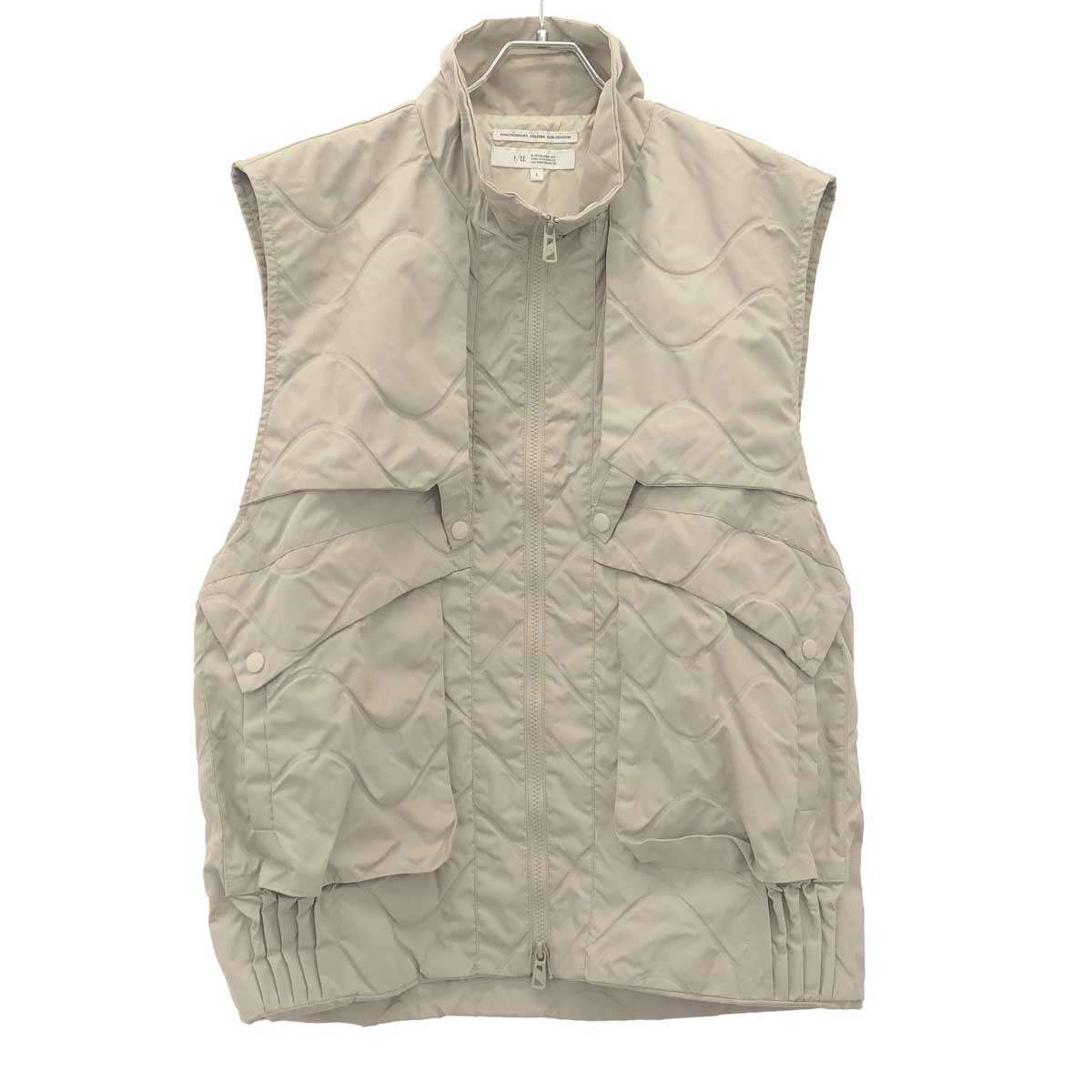 乐天商城 - F/CE. エフシーイー 24SS QUILT-LIKE BIG POCKET VEST ベスト FST10241U0001 ベージュ L 【中古】 ITM158SGOE2O