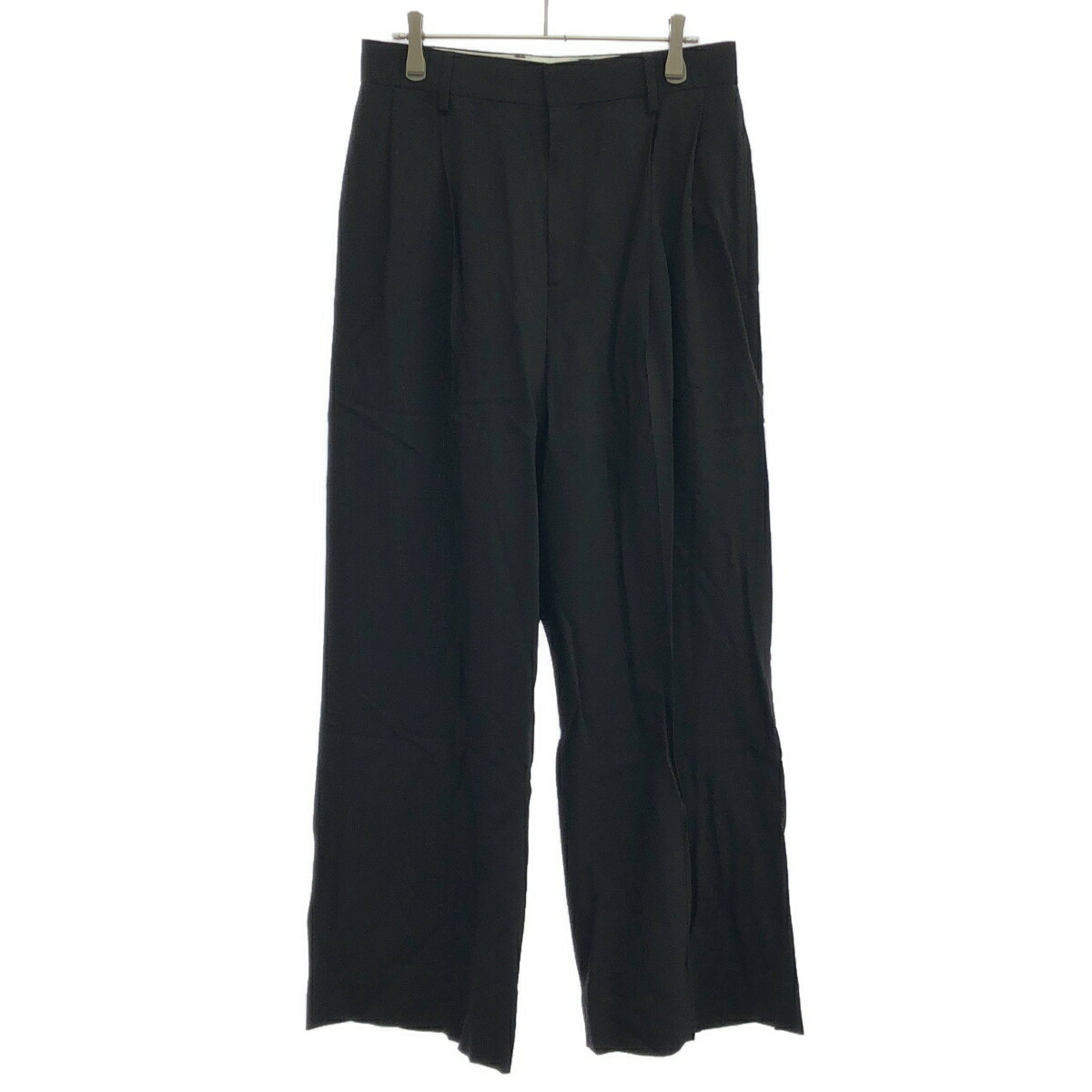 Rakuten - MUSE de deuxieme classe ミューズ ドゥ ドゥーズィエム クラス 25AW Peter’s suit タックパンツ 25-030-500-4010 ブラック 38 【中古】 ITE25IK5FOWE