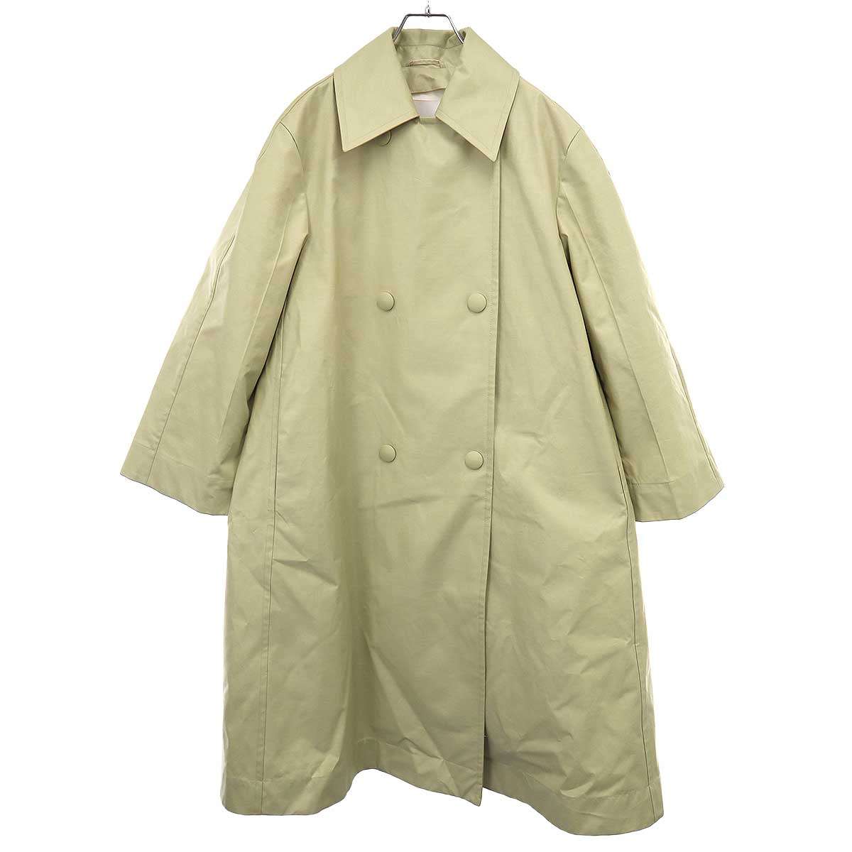 Rakuten - JIL SANDER ジルサンダー 21AW DAY COAT ダウンライナーダブルスナップボタンコート JSCU440049 イエロー系 40 【中古】 IT084Y2MQCH4