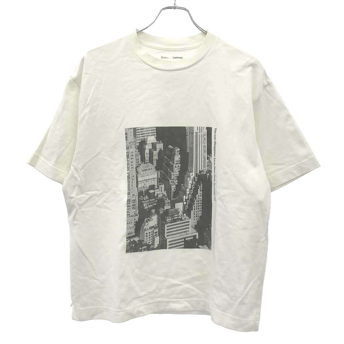 海外俱乐部（巴西） - Edition×TARABANSKI エディション×タラバンスキー フォトプリントTシャツ 51-11-31-11701 ホワイト M 【中古】 IT5VR8YYD2NK