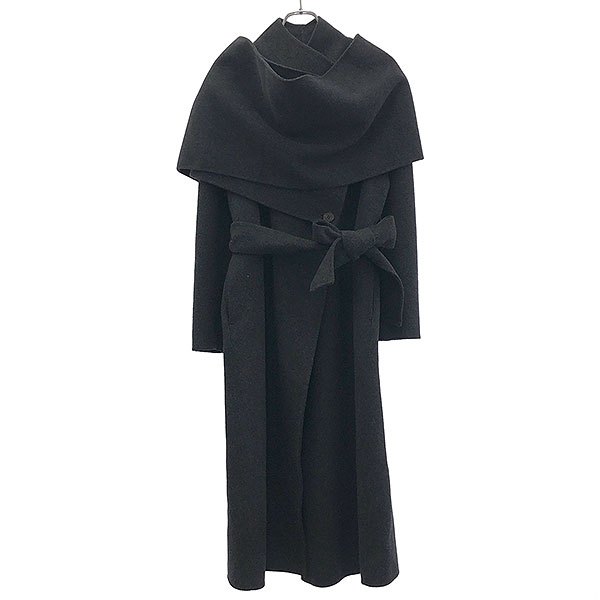 Rakuten - ELBORN エルボルン 25AW TATE CASHMERE HAND-MADE COAT コート ELCFFW-OT020-00 ダークグレー 36 【中古】 ITP7Q1O4JB3W