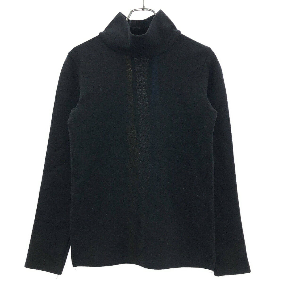 乐天商城 - Y's Yohji Yamamoto ワイズ ヨウジヤマモト ハイネックラインニットセーター YG-T39-136 ブラック ー 【中古】 ITAZOYDXDWG8