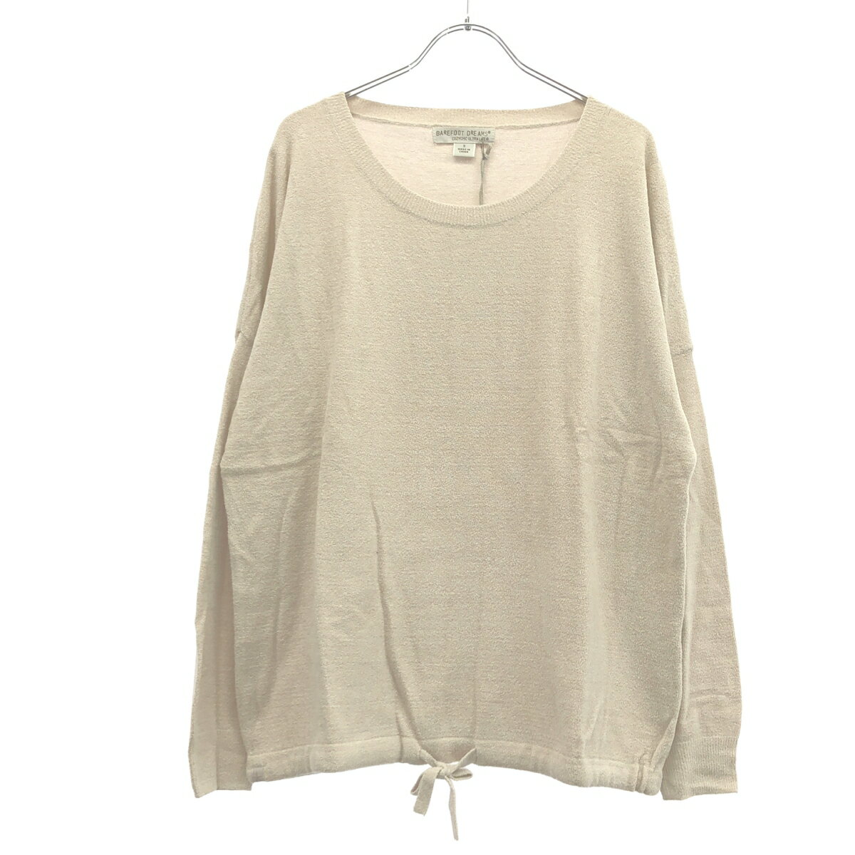 BAREFOOT DREAMS ベアフット ドリームズ Cozy Chic Ultra Lite パイルセットアップ 495 ベージュ S 【中古】 ITZQS6SBSB3W