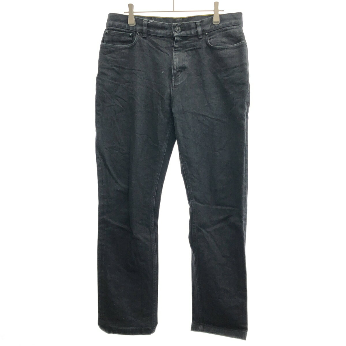 樂天商城 - LOUIS VUITTON ルイヴィトン 22SS ストレッチデニムパンツ DKN HID70W ブラック 31 【中古】 ITE6UJB3AW40