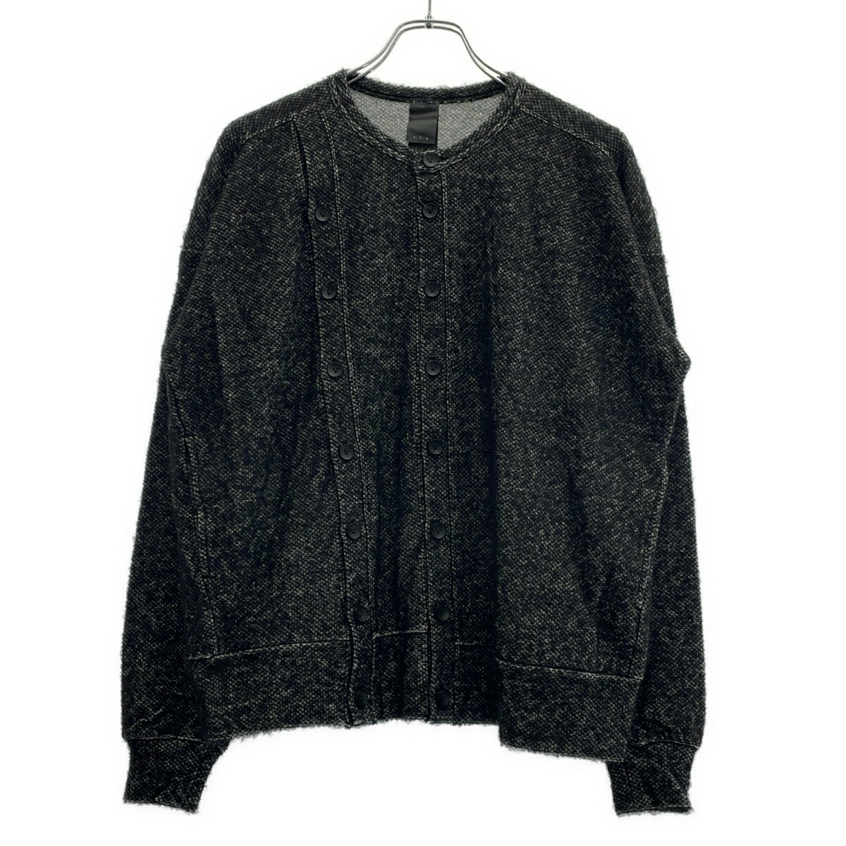 Rakuten - The viridi-anne ザ ヴィリディアン 23AW Wool Mix Jersey Cardigan カーディガン VI-3667-01 ブラック系 1 【中古】 ITOH1XYG37FU