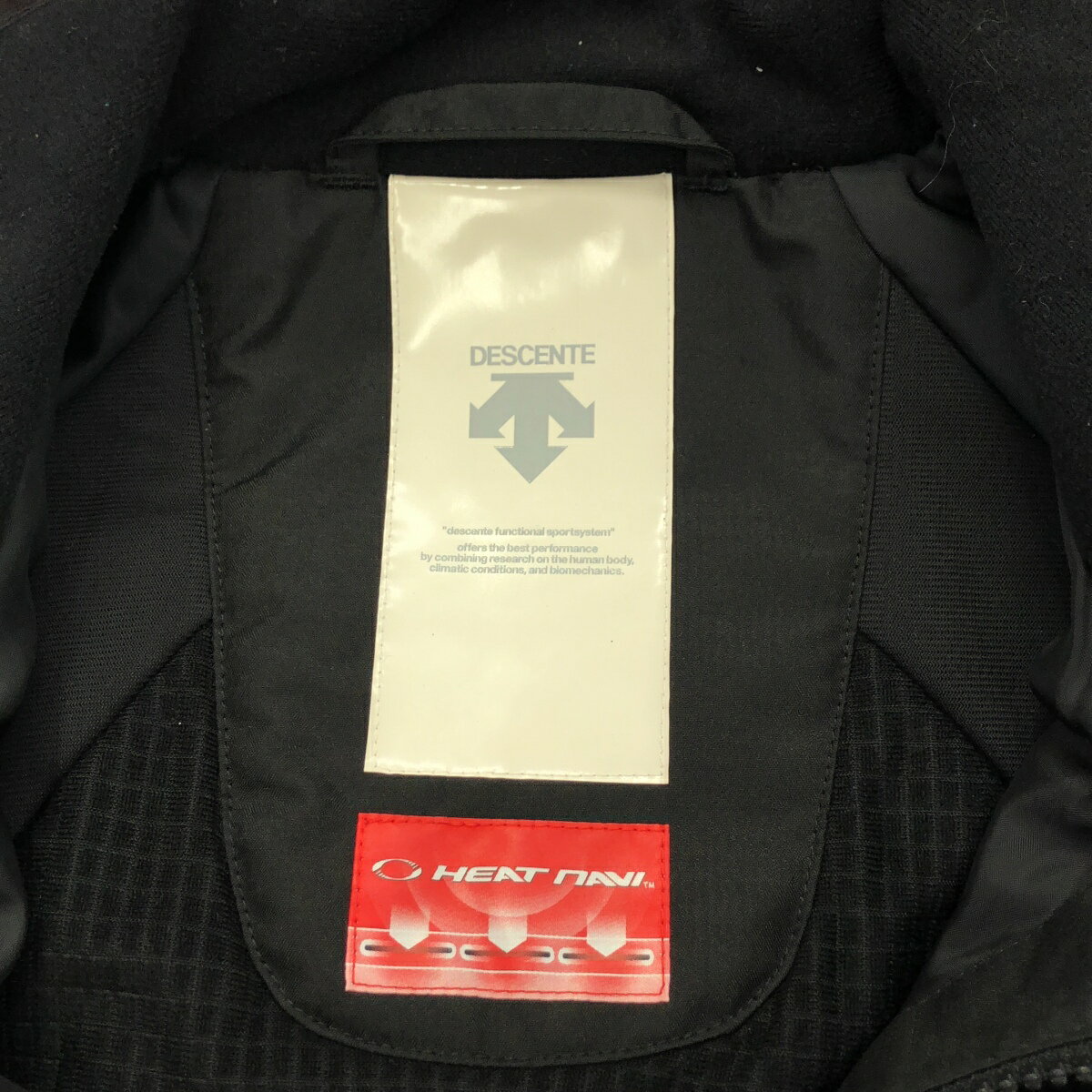 DESCENTE �ǥ���� ���������㥱�å� DRA-1243W �֥�å� 9 ����š� ITWUOXMIF76O