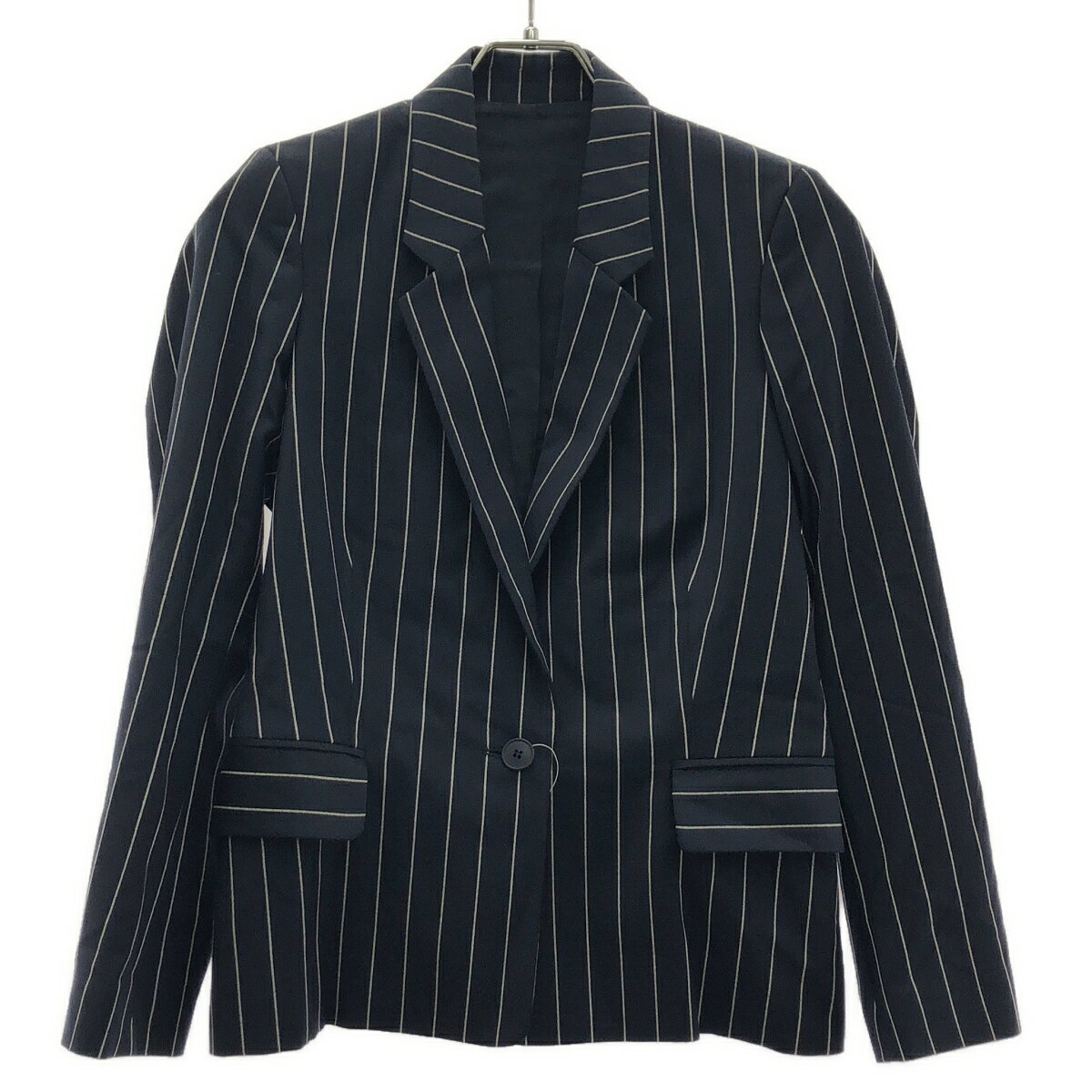 Acne Studios アクネ ステンカラー コート ネイビー 36 美品 ACNE STUDIOS アクネ ストゥディオズ ネイビー スプリングトレンチ