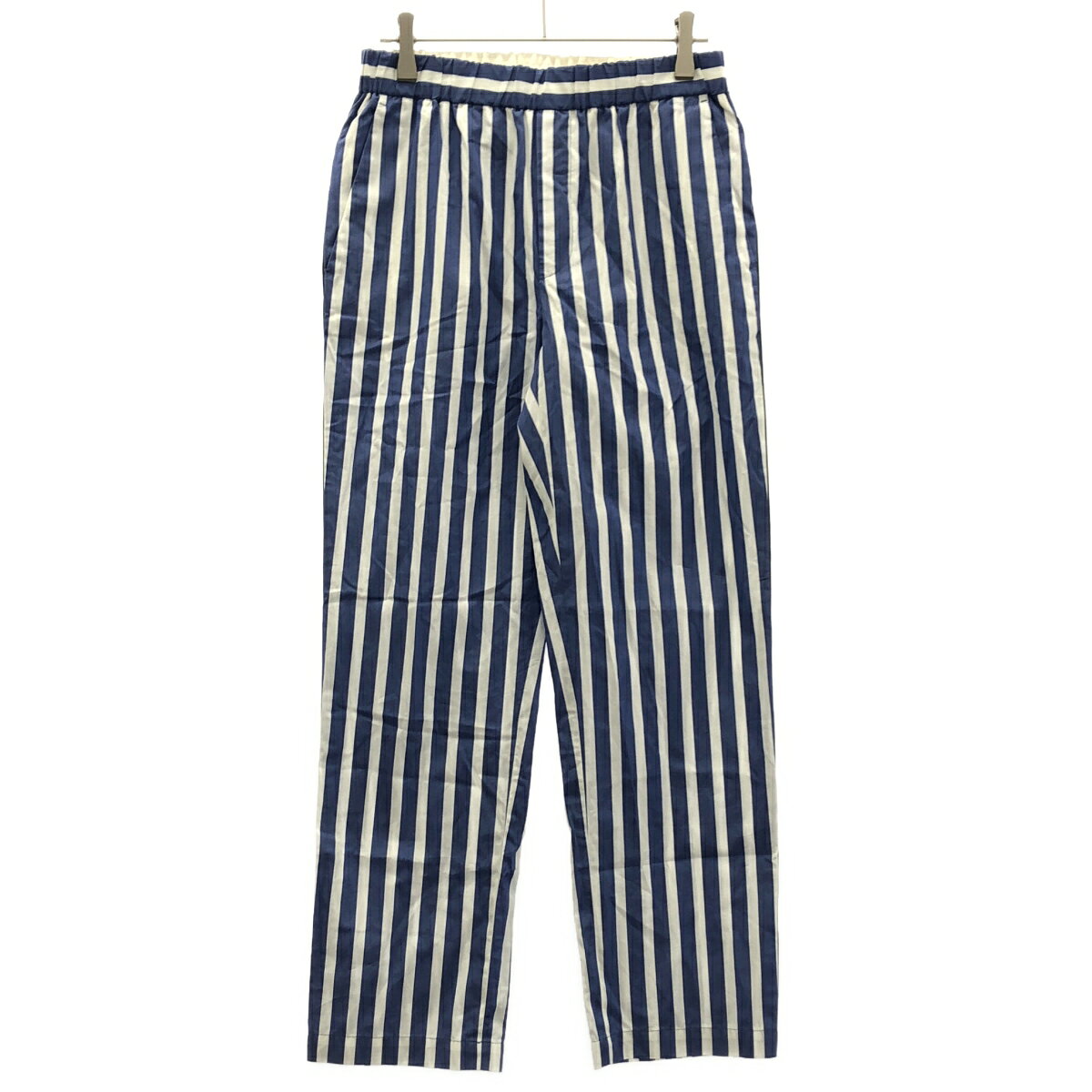 Rakuten - DRESSTERIOR ドレステリア THOMAS MASON ストライプイージーパンツ ブルー×ホワイト 40 【中古】 ITJN9YRJL35I