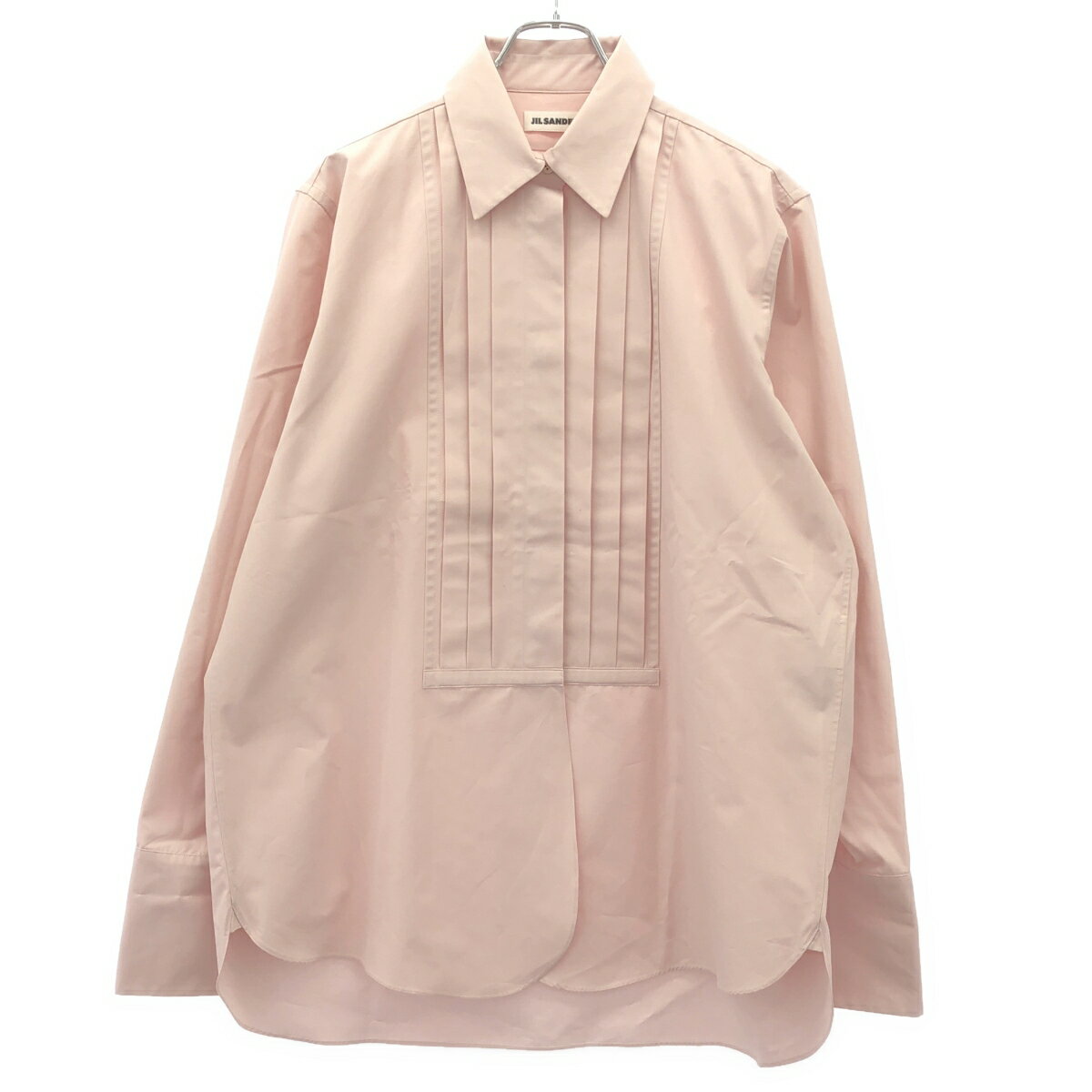 Rakuten - JIL SANDER ジルサンダー 23SS フロントプリーツシャツ J01DL0103 ピンク 38 【中古】 ITV5S3QPRXKG