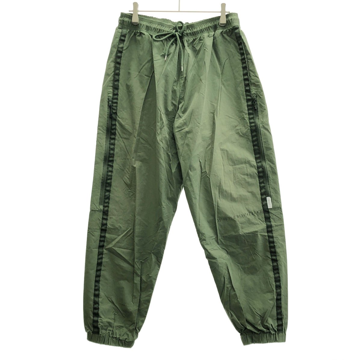 WTAPS ダブルタップス 21AW TROUSERS NYCO WEATHER ナイロンパンツ 212BRDT-PTM03 カーキ系 03 【中古】 ITV6IEJKC08A