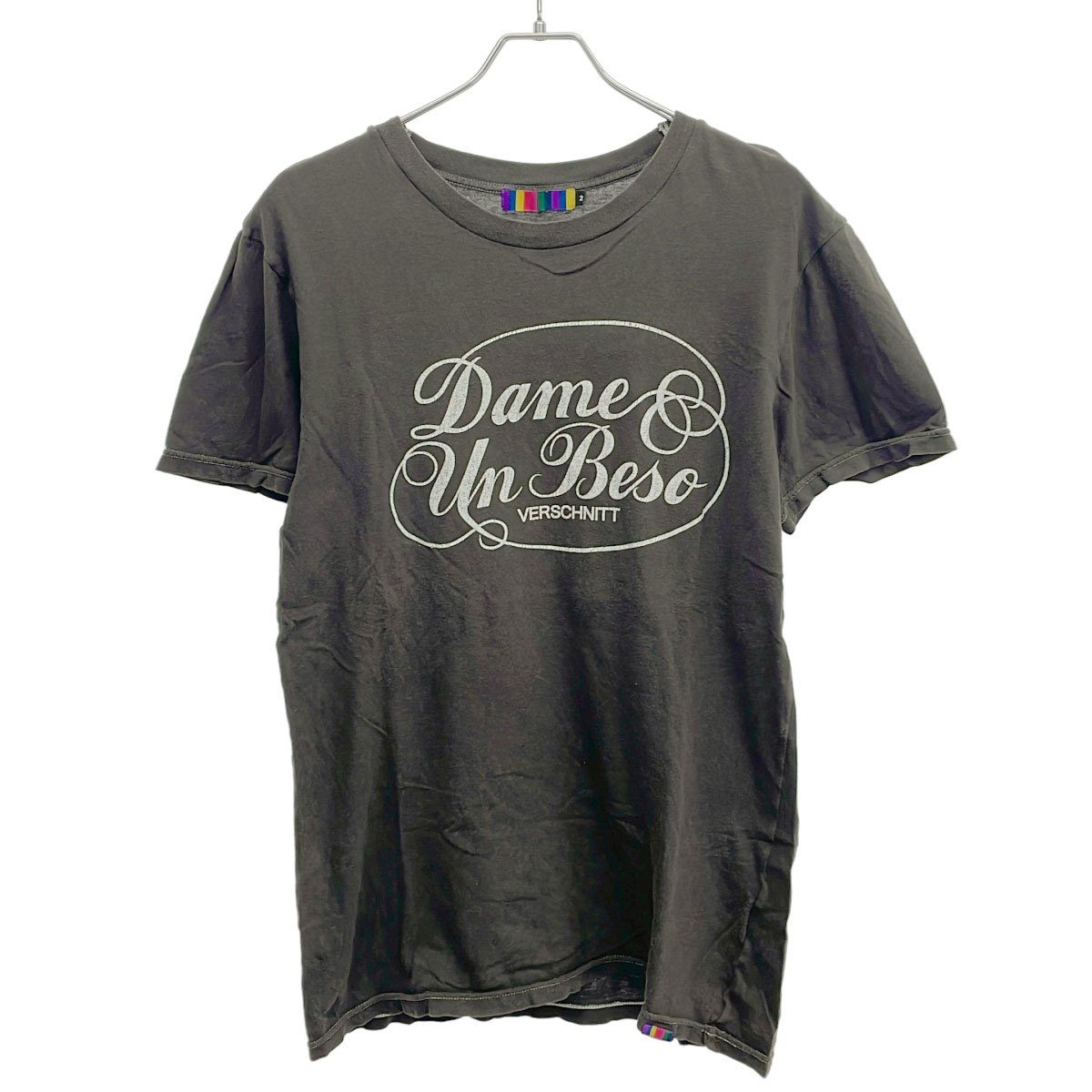 TRANS CONTINENTS トランスコンチネンツ 野口 強 プリントTシャツ ブラウン系 2 【中古】 ITYO16V9WD2C