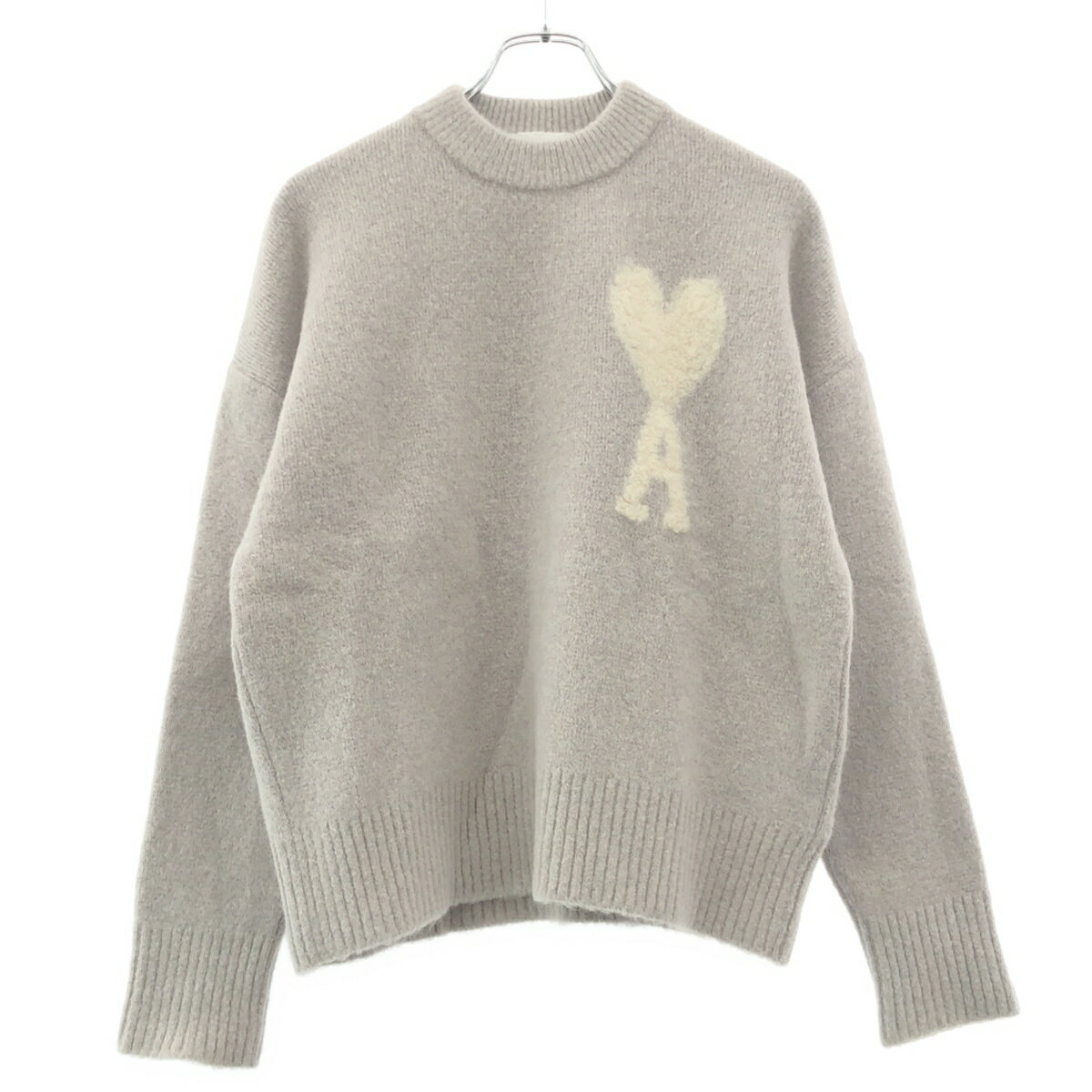 AMI PARIS ami alexandre mattiussi ���ߥѥ� ���� ���쥯����ɥ� �ޥƥ�å� ���롼�ͥå��˥åȥ������� UKS025.KN0032 ���졼 XS ����š� ITJWYJD1ILJC