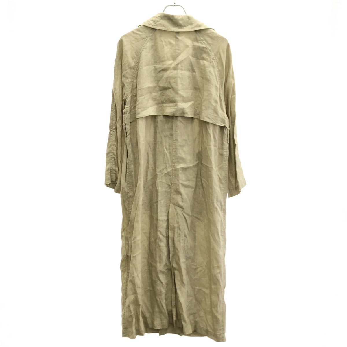 Mila Owen ミラオーウェン 20SS リネントレンチコート 09WFC201140 ベージュ 1 【中古】 IT5AY7ZY18US modescape-10323266 MODESCAPE 楽天市場店 サンプル画像2