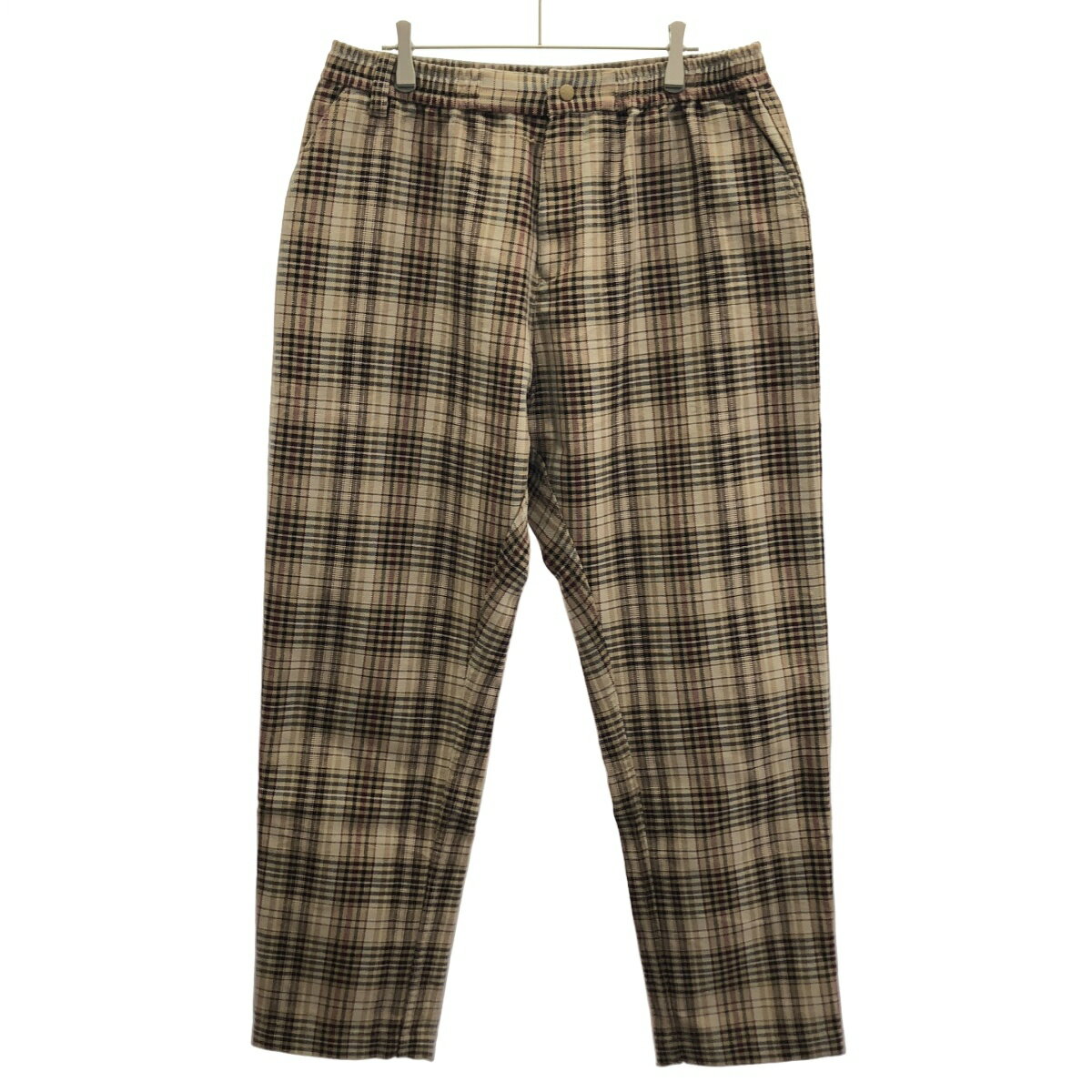 Rakuten - White Mountaineering ホワイトマウンテニアリング 19AW チェックイージーパンツ WM1973413 ベージュ 4 【中古】 IT4WAD8CD9HZ