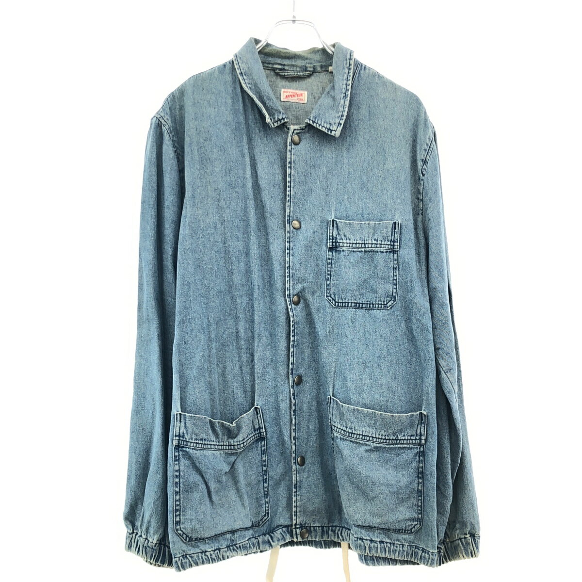 Other - ARPENTEUR アーペントル 1LDK別注 COACH JACKET デニムコーチジャケット インディゴ L 【中古】 IT8RFBPK77K0