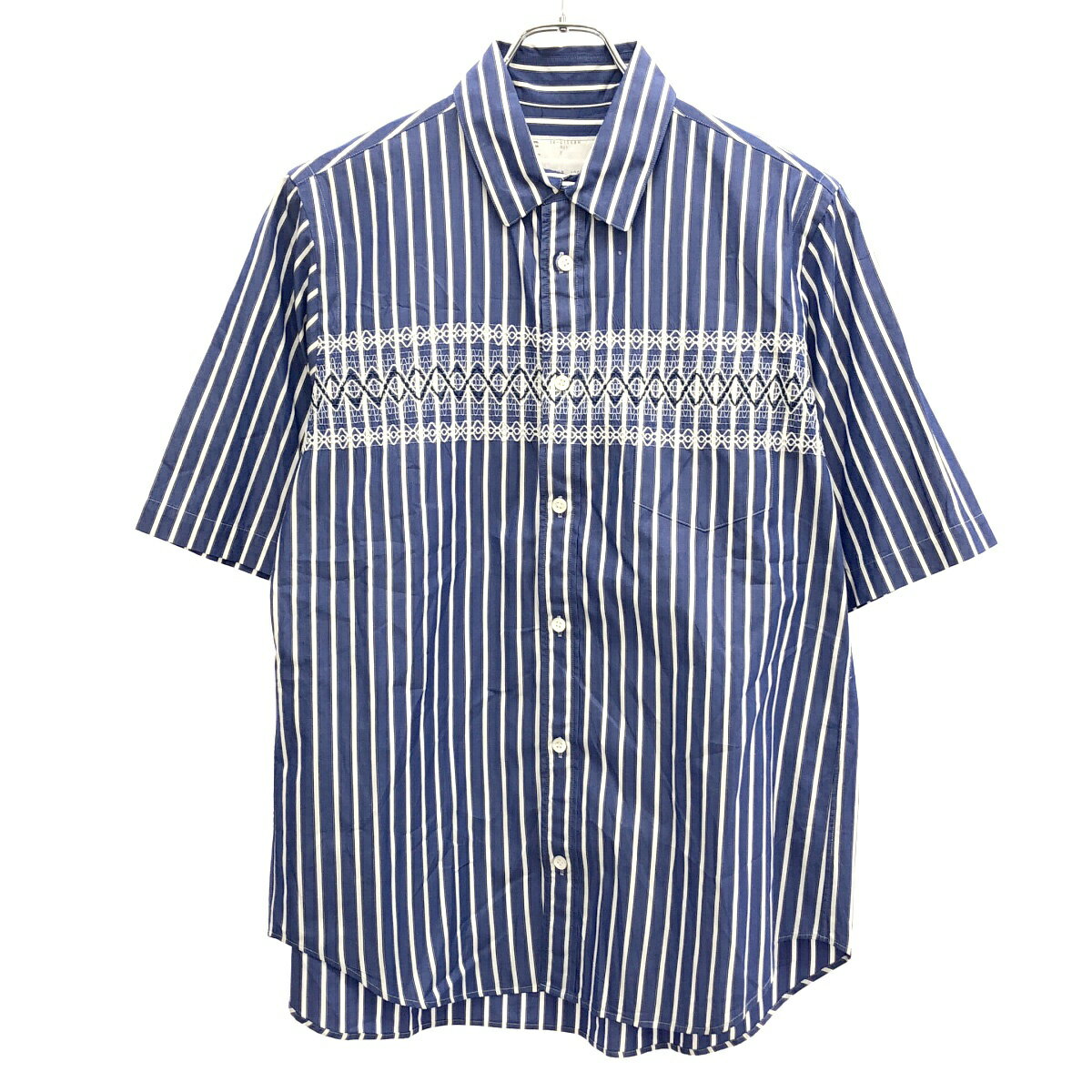 サカイ シャツ  【Bランク】【中古】 sacai - sacai サカイ カジュアルシャツ S 青 【古着】【中古】【送料