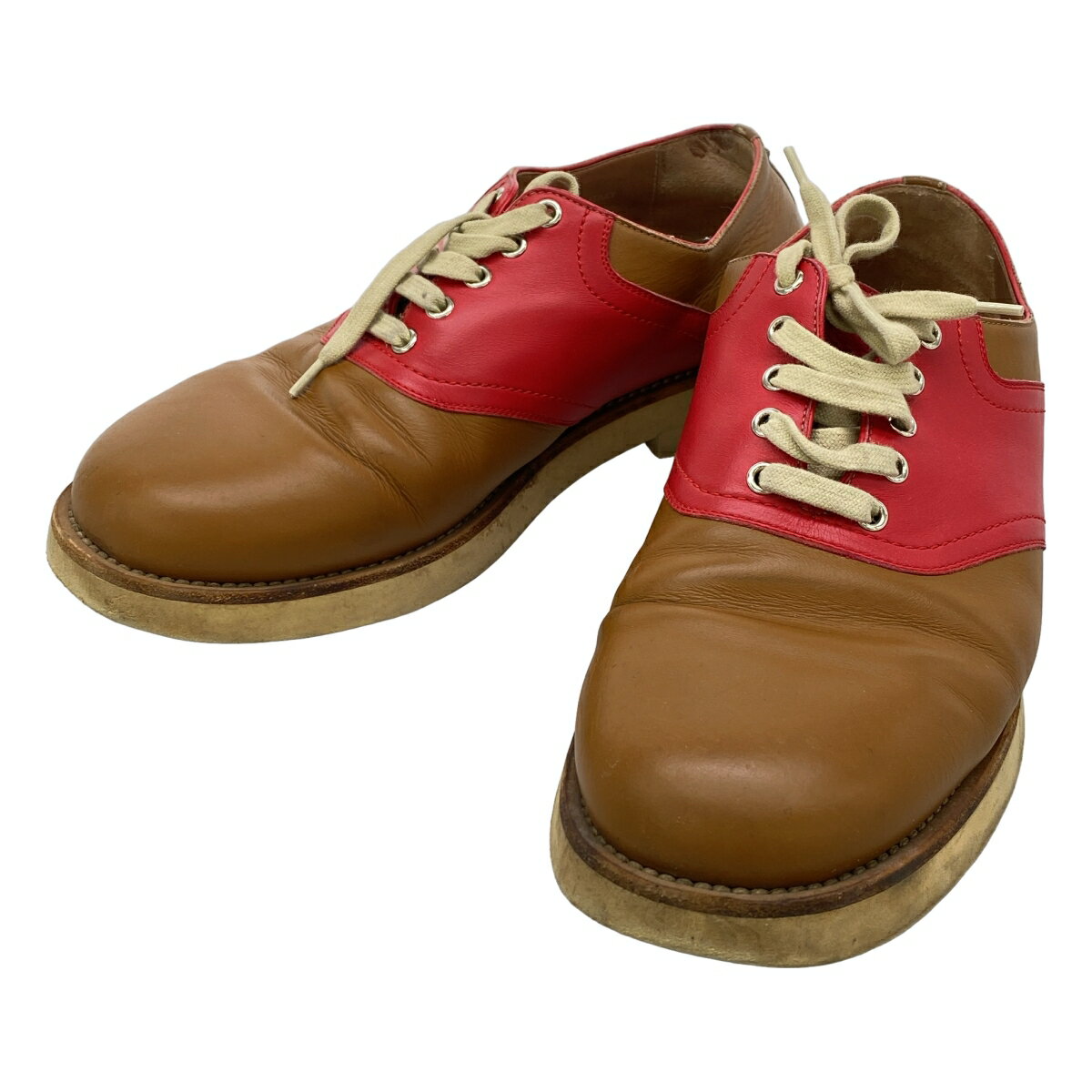 MARNI マルニ バイカラーレザーサドルシューズ ブラウン 43 【中古】 ITVBZJGHI94O