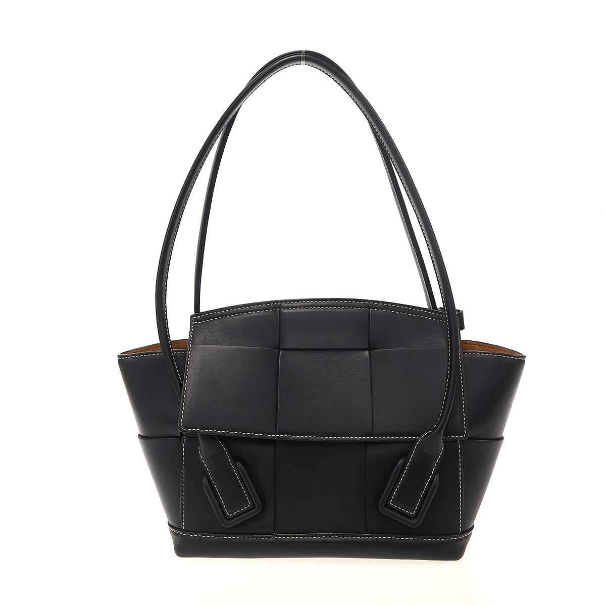 BOTTEGA VENETA ボッテガヴェネタ Small Arco Tote スモール アルコトートバッグ ブラック 【中古】 ITMWATFDF8NS