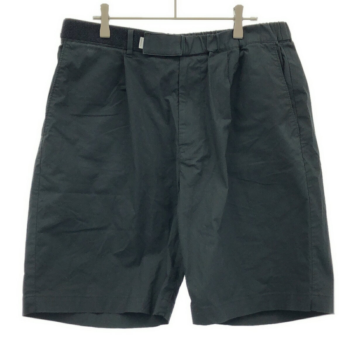 Graphpaper グラフペーパー 日本製 Soft Cupro Baker Shorts 製品染め ソフトキュプラベイカーショーツ GM191-40010 2 GRAY イージー ショートパンツ ボトムス【新古品】【中古】【Graphpaper】 Graphpaper グラフペーパー 日本製 Soft Cupro Baker Shorts 製品染め