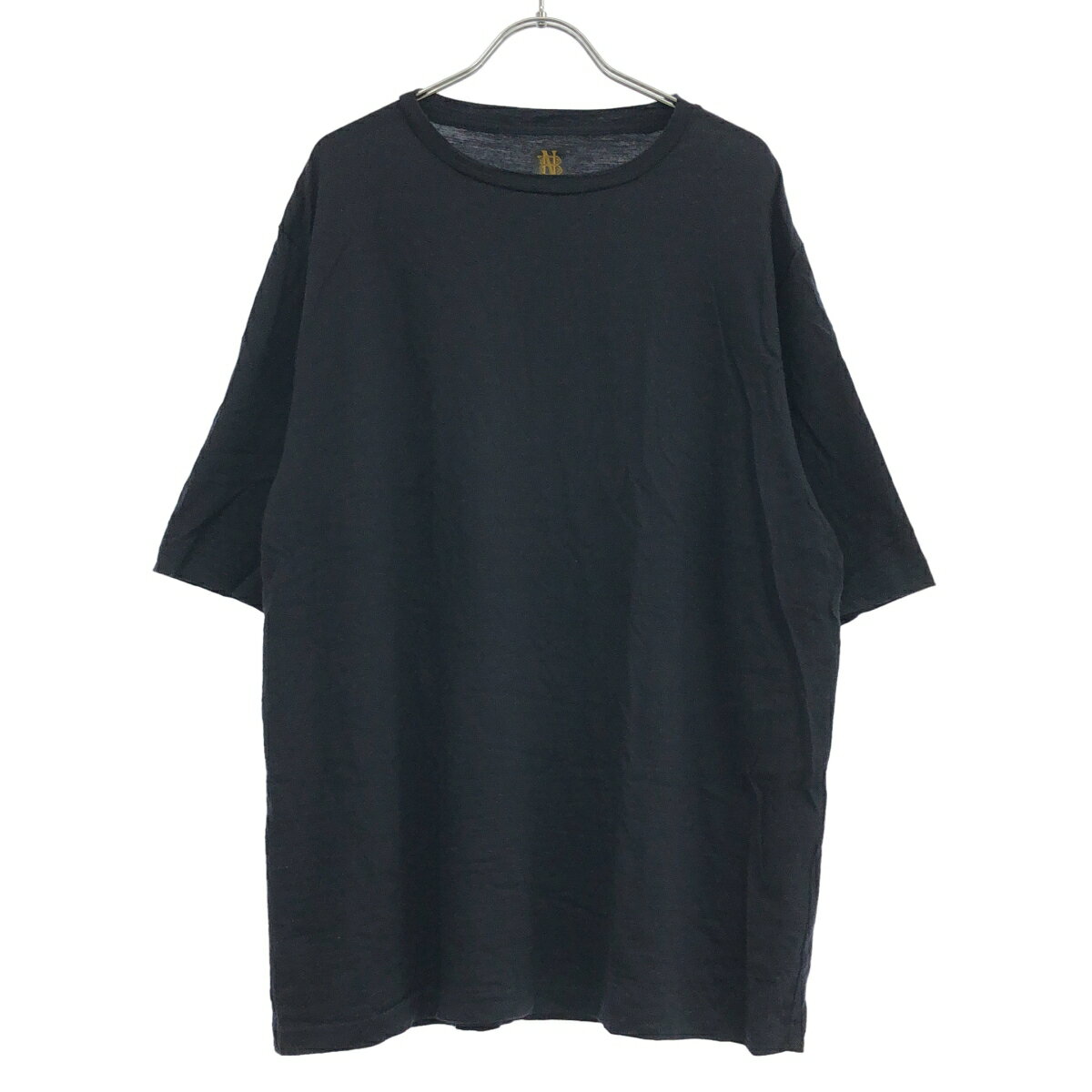 BATONER バトナー 24SS SUMMER WOOL T-SHIRT サマーウールTシャツ BN-24SM-047 ネイビー系 3 【中古】 IT1VCJFEU13C