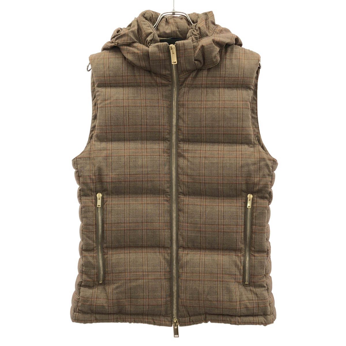 junhashimoto ジュンハシモト 20AW 3WAY DOWN VEST ダウンベスト 1042020010 ベージュ 5 【中古】 ITQ0QSJ9KCTI