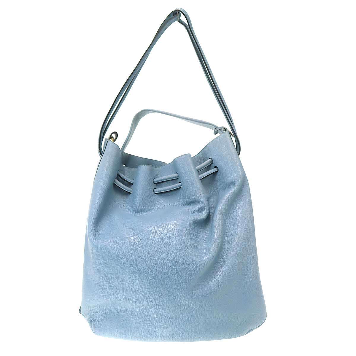 DELVAUX デルヴォー ヴィンテージ ショルダーバッグ ブルー 【中古】 ITQNNHRCTZK2