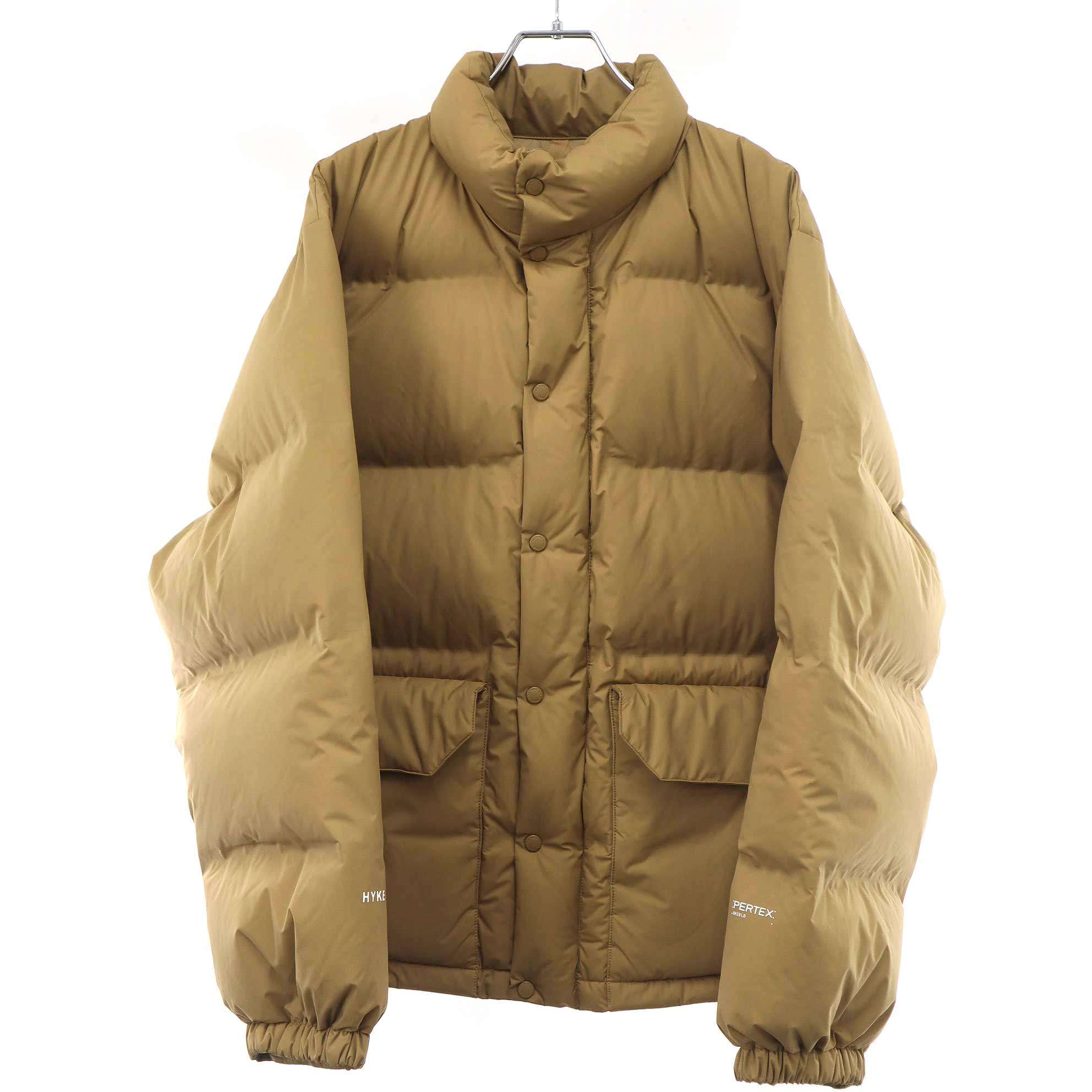 Rakuten - HYKE ハイク 25AW PERTEX DOWN JACKET ダウンジャケット 252-17544 ベージュ 2 【中古】 ITHGBYD6YLUO