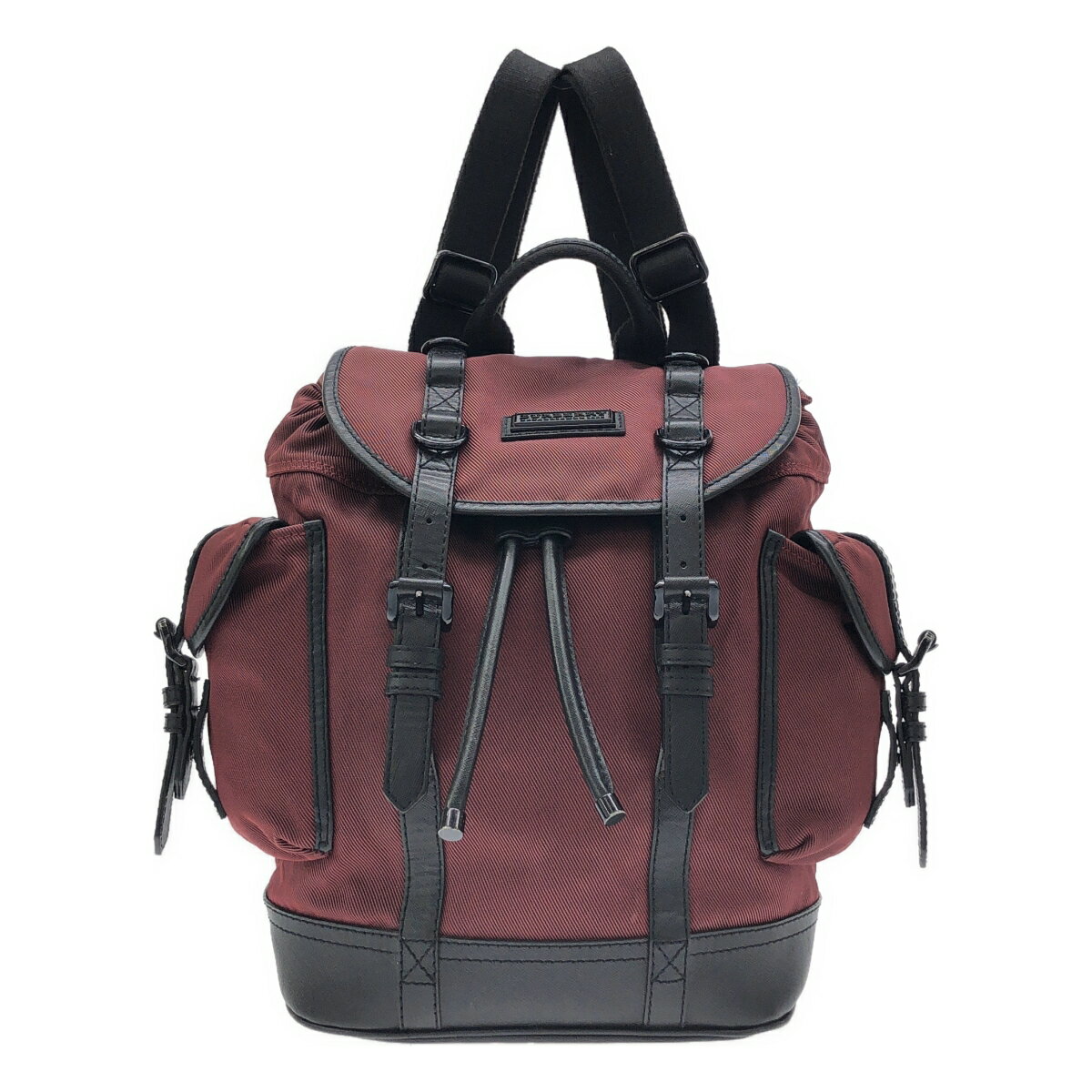 Rakuten - BURBERRY バーバリー バックパック リュック バーガンディ 【中古】 ITE6W4NDG1YG