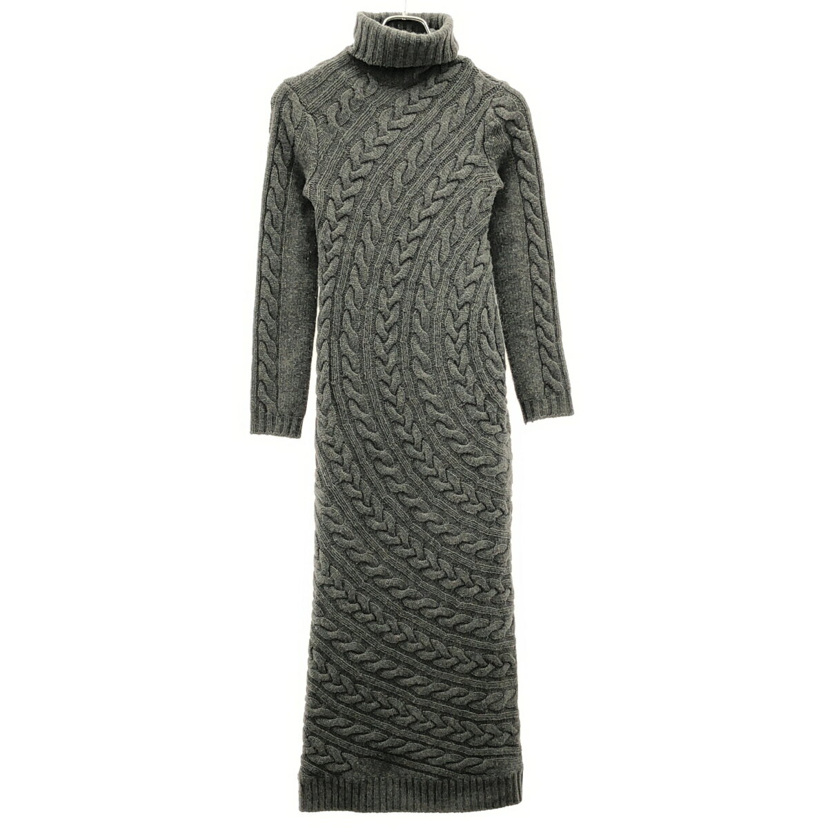 マックスマーラ☆カシミヤ混ワンピースM 最高級白タグMAXMARA カシミヤ