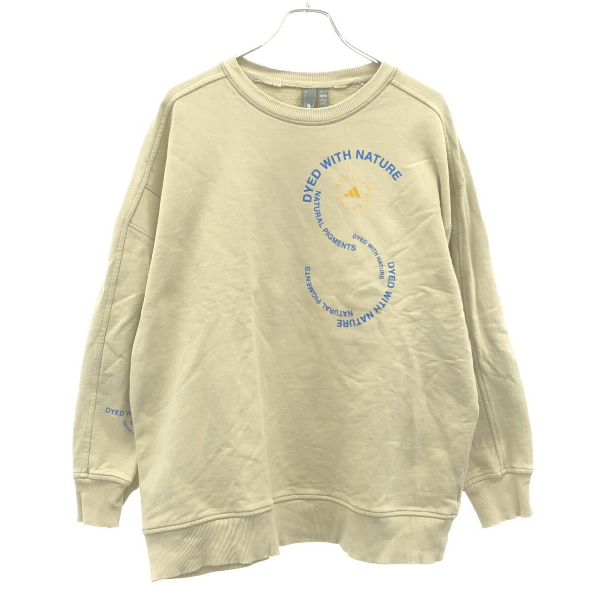 定価24200円M★アディダス ステラマッカートニートレーナーベージュ adidas by Stella McCartney - 定価24200円M☆アディダス ステラ