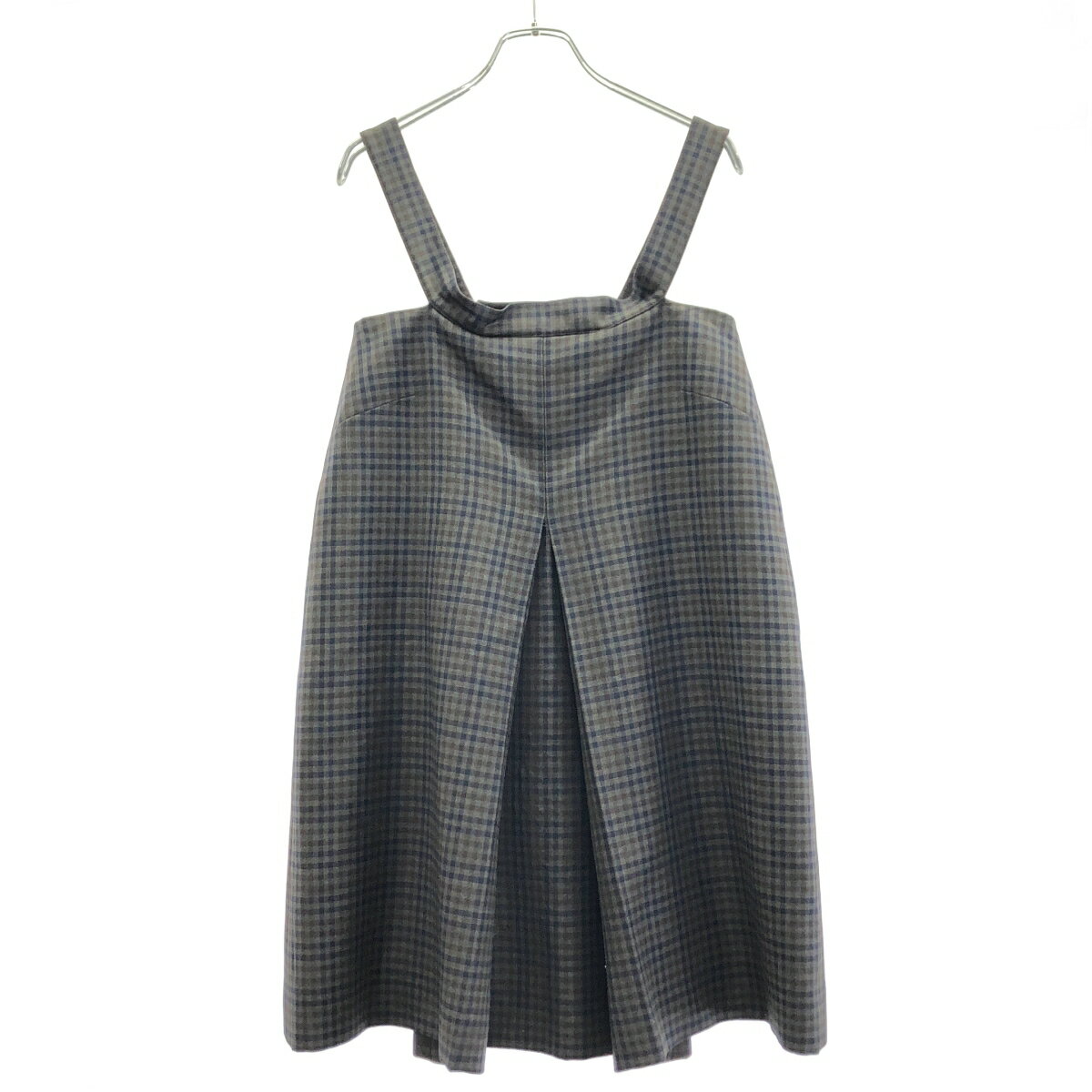 BALENCIAGA バレンシアガ 16AW チェックサロペット 470755 ミックスカラー 36 【中古】 IT4IN8WWOJTQ