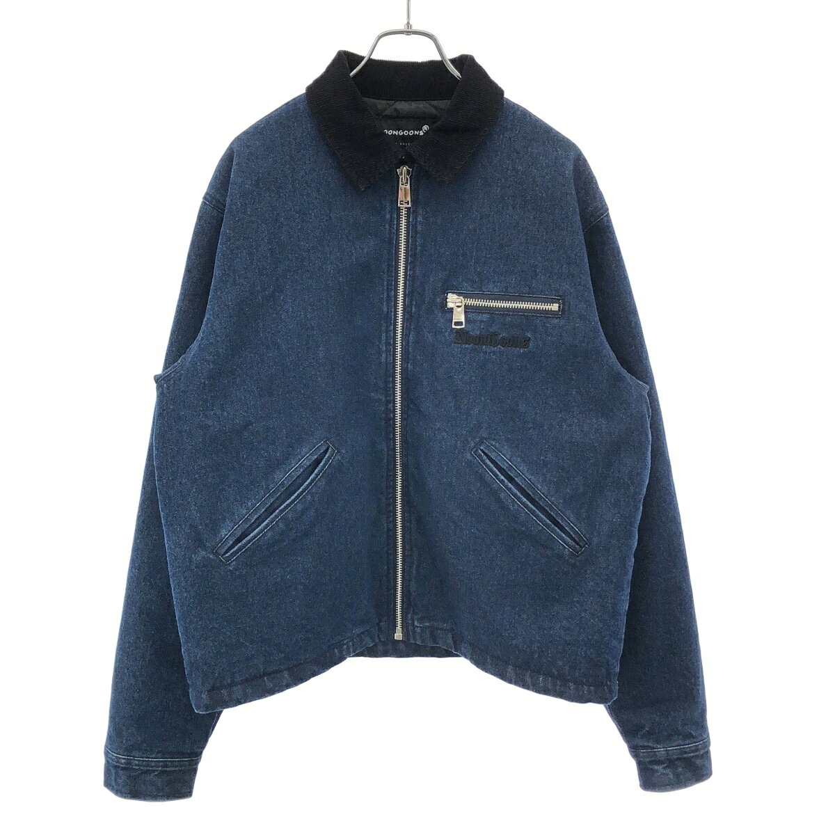 Noon Goons ヌーングーンズ Racenight Denim Jacket cenight Denim Jacket デニムパファージャケット インディゴブルー S 【中古】 ITH..