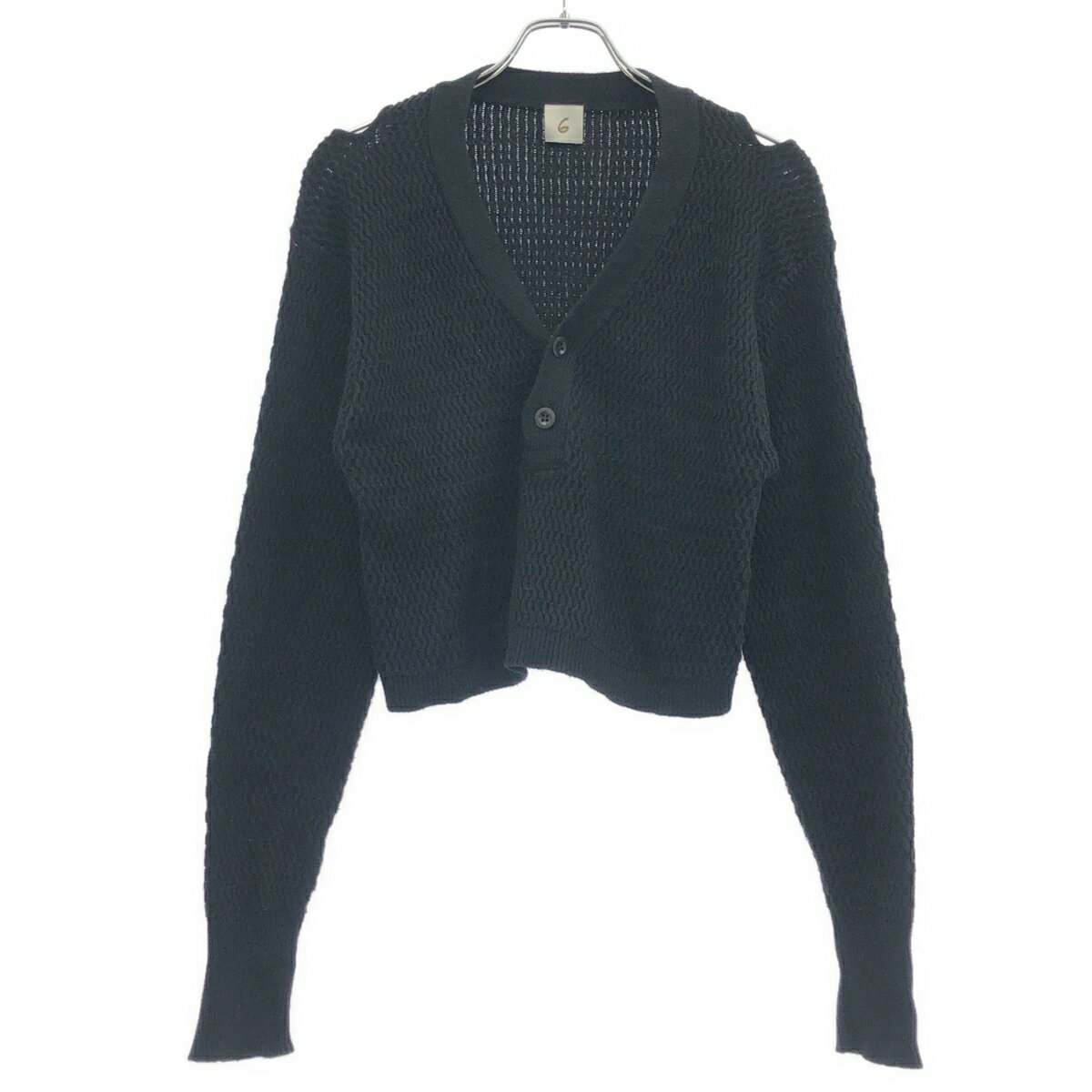 6 ROKU BEAUTY&YOUTH UNITED ARROWS ロク ビューティーアンドユース ユナイテッドアローズ AZE KNIT VEST 畦編みニットベスト 8618-199-0029 Free ネイビー セーター クルーネック ロング トップス【中古】【6 ROKU BEAUTY&YOUTH UNITED ARROWS】 6 ROKU BEAUTY&YOUTH UNITED ARROWS ロク ビューティーアンドユース