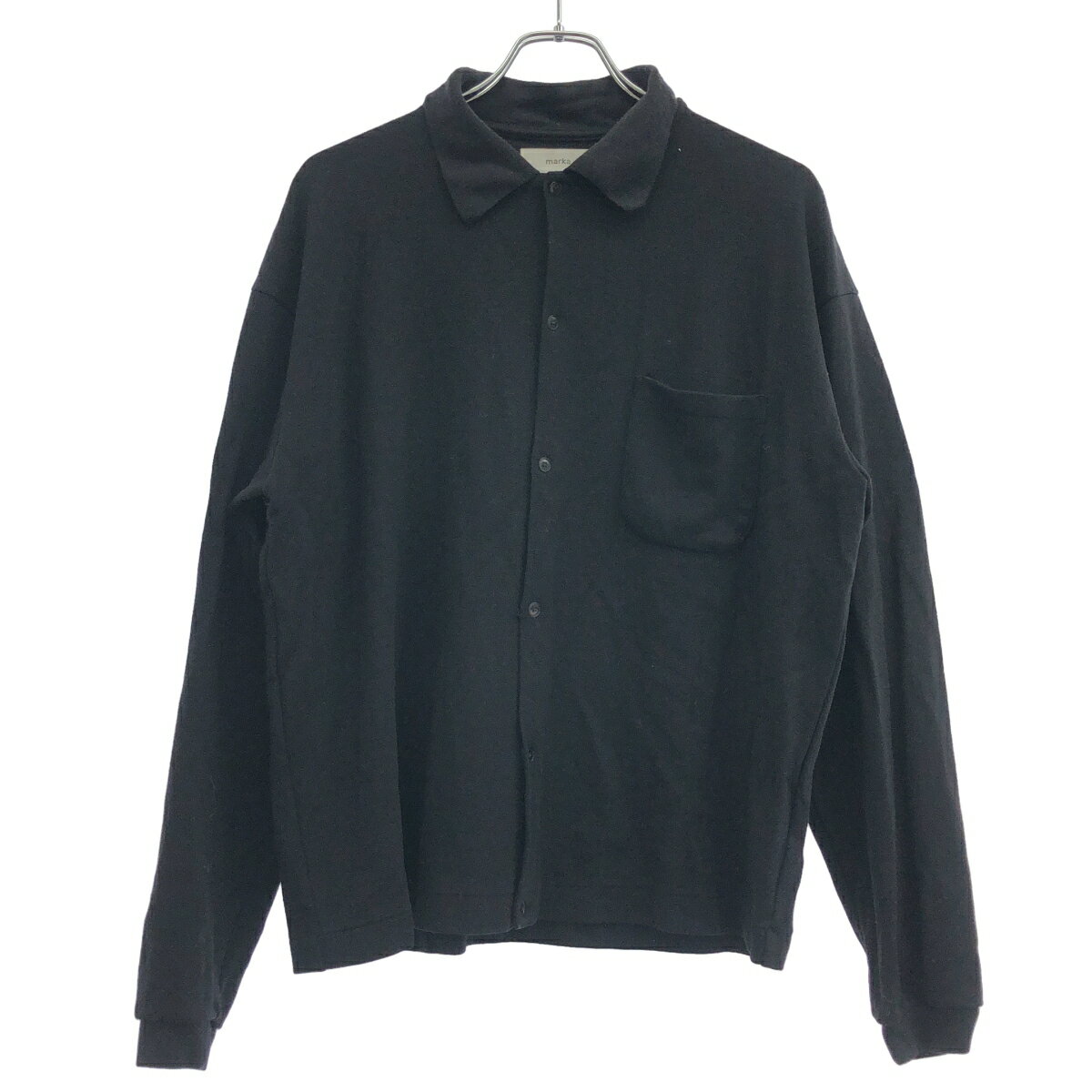 Rakuten - marka マーカ 22AW ウールジャージーシャツ M22C-11CS02C ブラック 2 【中古】 ITW97KW121RS