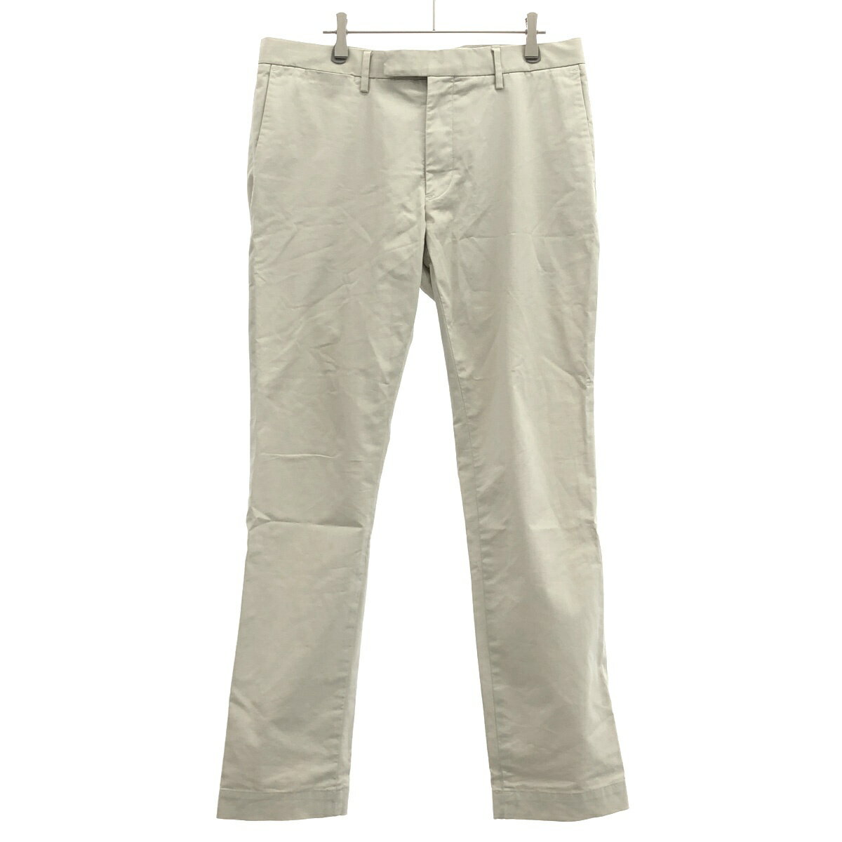 乐天商城 - POLO RALPH LAUREN ポロラルフローレン ストレッチスリムフィットスラックスパンツ ベージュ 34/32 【中古】 ITJYMAPIF43C