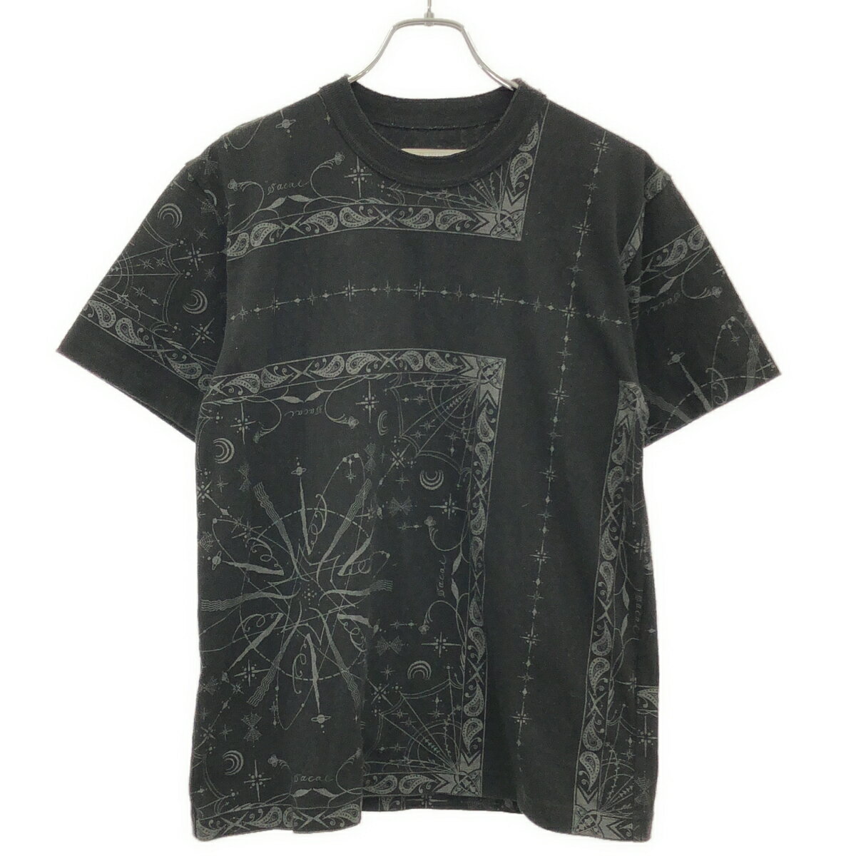sacai バンダナ柄 トップス Tシャツ sacai Bandana Print Shirt サカイ バンダナ プリントシャツ