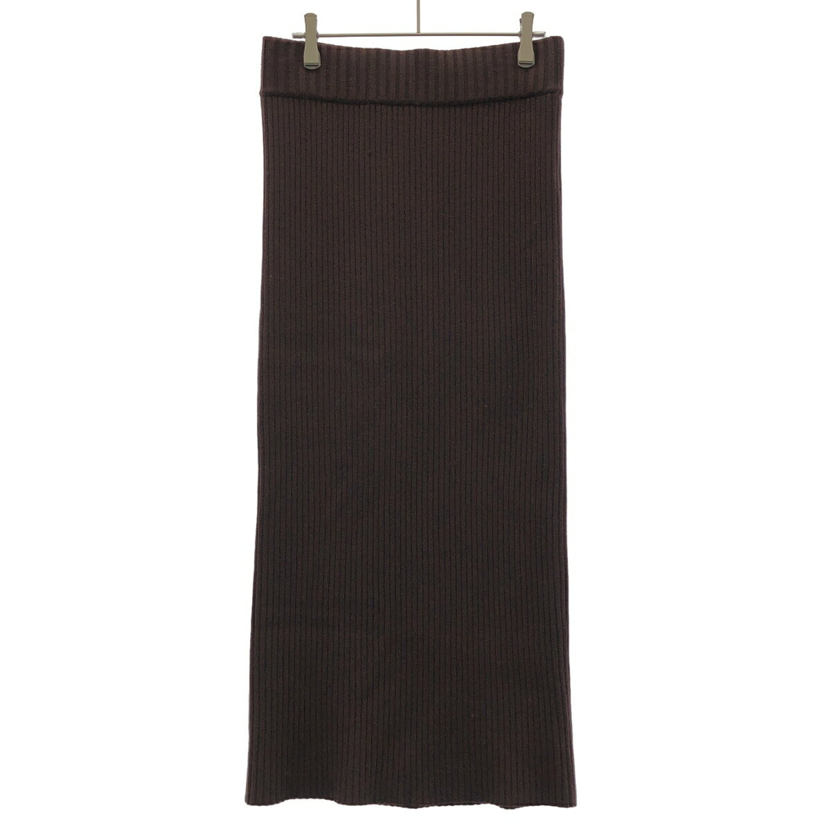 乐天商城 - Deuxieme Classe EVERYDAY I LIKE. ドゥーズィエムクラス エヴリデイアイライク 20AW ニットスカート 20-060-500-6050 バーガンディ 36 【中古】 ITBYJ7ZL080I