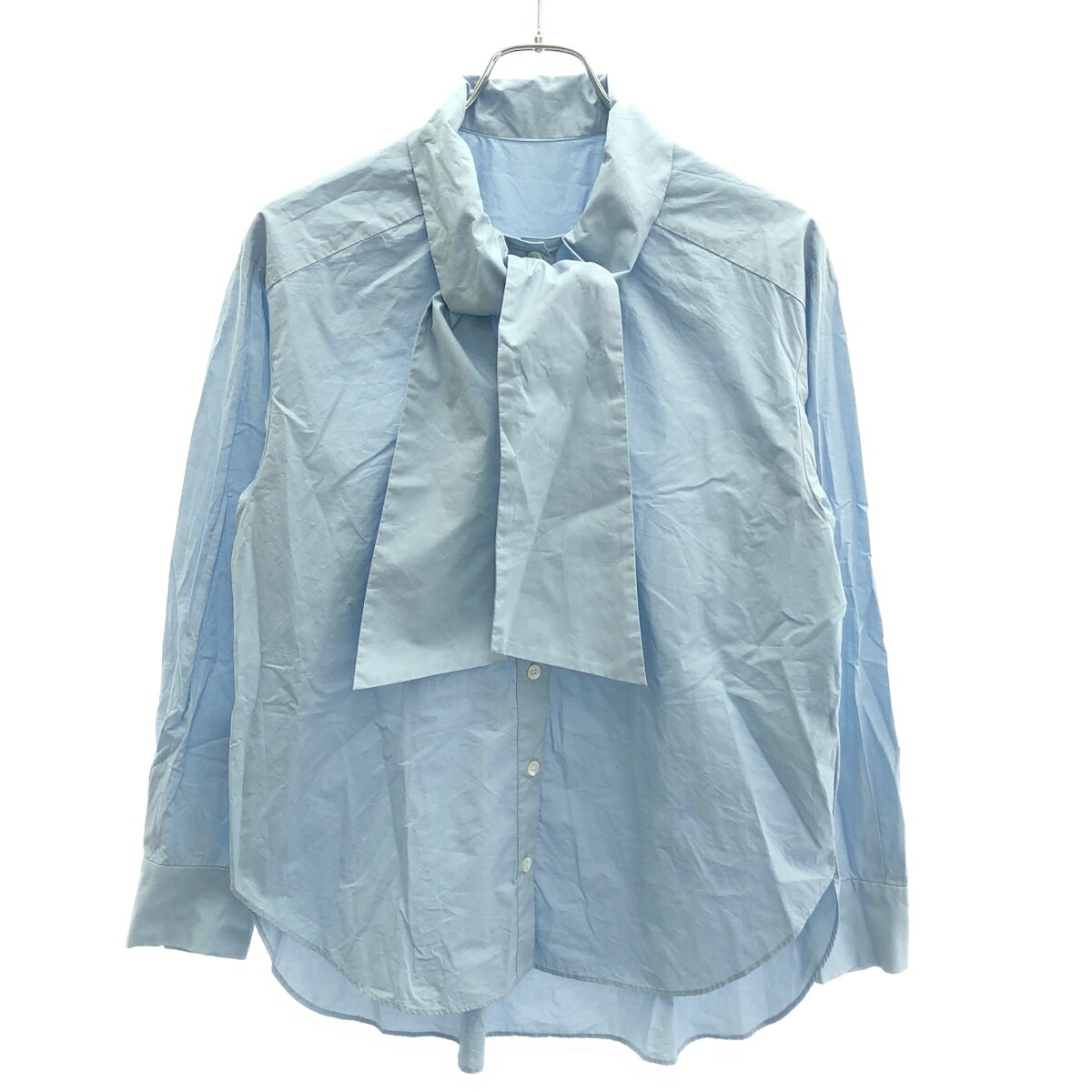 martinique マルティニーク ブラウス M 青 【古着】【中古】【送料無料】 martinique(マルティニーク)｜【l'heritage martinique】ブラウス