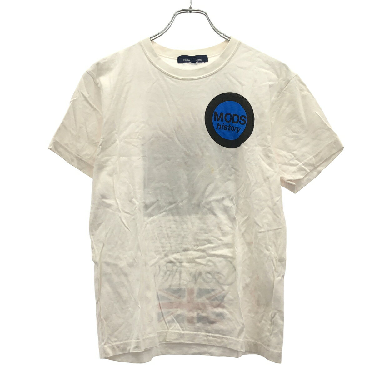Rakuten - COMME des GARCONS コムデギャルソン 2002AW Gene Krell MODS プリントTシャツ KG-T001 ホワイト M 【中古】 ITJCVSTG1NPC