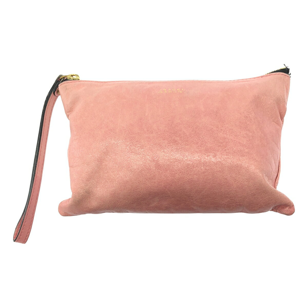 ISABEL MARANT イザベルマラン レザーポーチ ピンク - 【中古】 IT1F657GN8HO