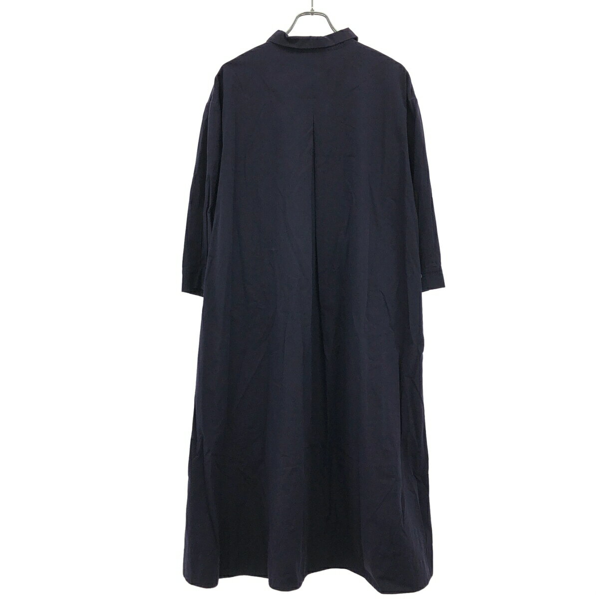 ARTS&SCIENCE アーツアンドサイエンス コットンシャツワンピース 063-L50F-040 ネイビー 1 【中古】 IT1E8CKWJ0Z4