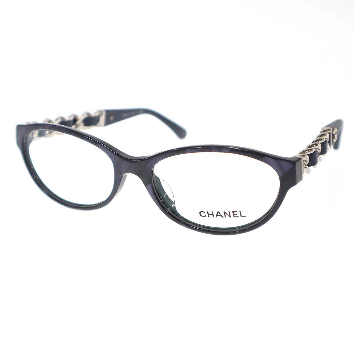 其它 - CHANEL シャネル ココマーク アイウェア メガネ 3223-Q-A C.1296 ネイビー 55□17 135 【中古】 ITETOBTOMSU0