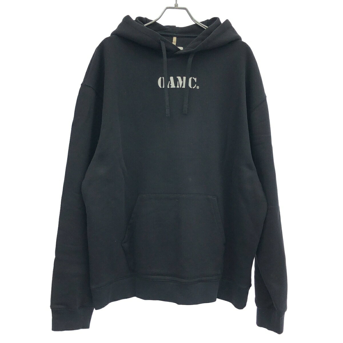 樂天商城 - OAMC オーエーエムシー 24SS プルオーバースウェットパーカー 24E28OAJ25 COT00968 ブラック XL 【中古】 ITGN2JTRXUEG