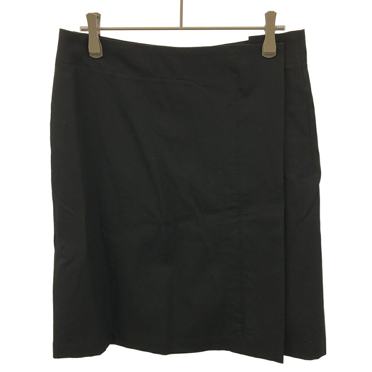 乐天商城 - Y's Yohji Yamamoto ワイズ ヨウジヤマモト 20AW ウールギャバジンフロントジップスカート YN-S03-100 ブラック 1 【中古】 ITRF48GN9TGS