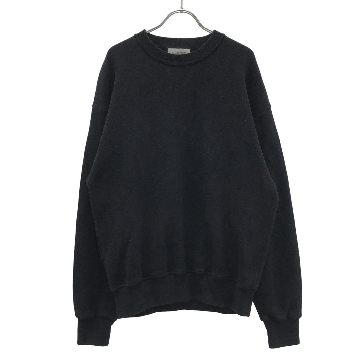 GENTLEMAN PROJECTS ジェントルマン プロジェクト スウェットニットセーター GP-KNIT-0016 ブラック M 【中古】 ITAIYYUCPQ1O