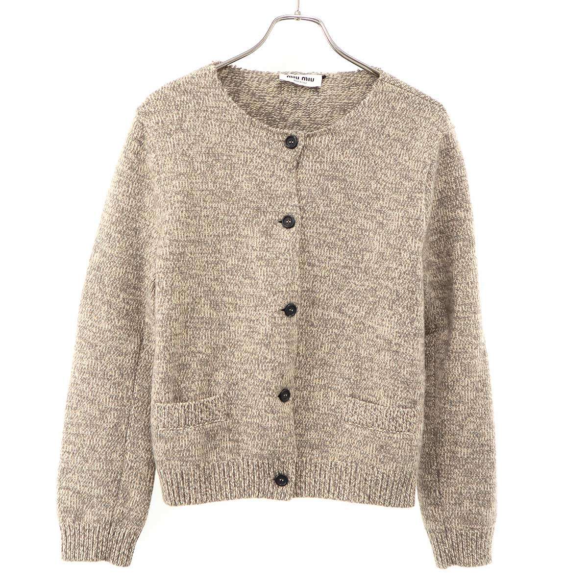 miu miu ミュウミュウ 25AW ウールニッ�