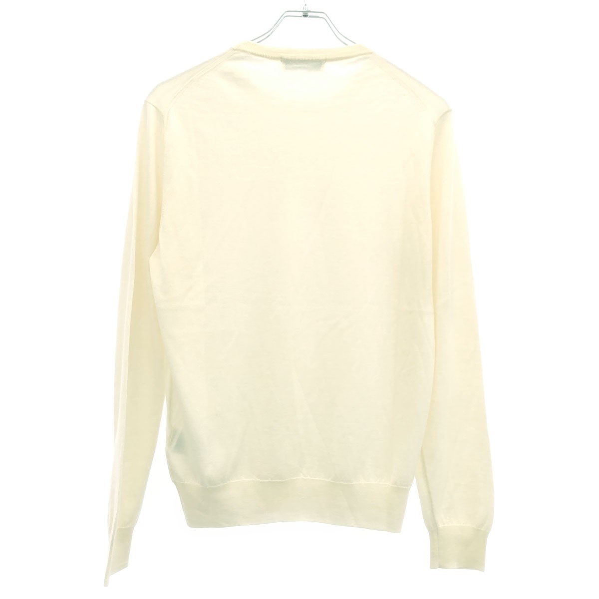 cruciani クルチアーニ カシミヤシルクニットセーター CU487 G02 アイボリー系 46 【中古】 ITQVT97Q5SH4 2