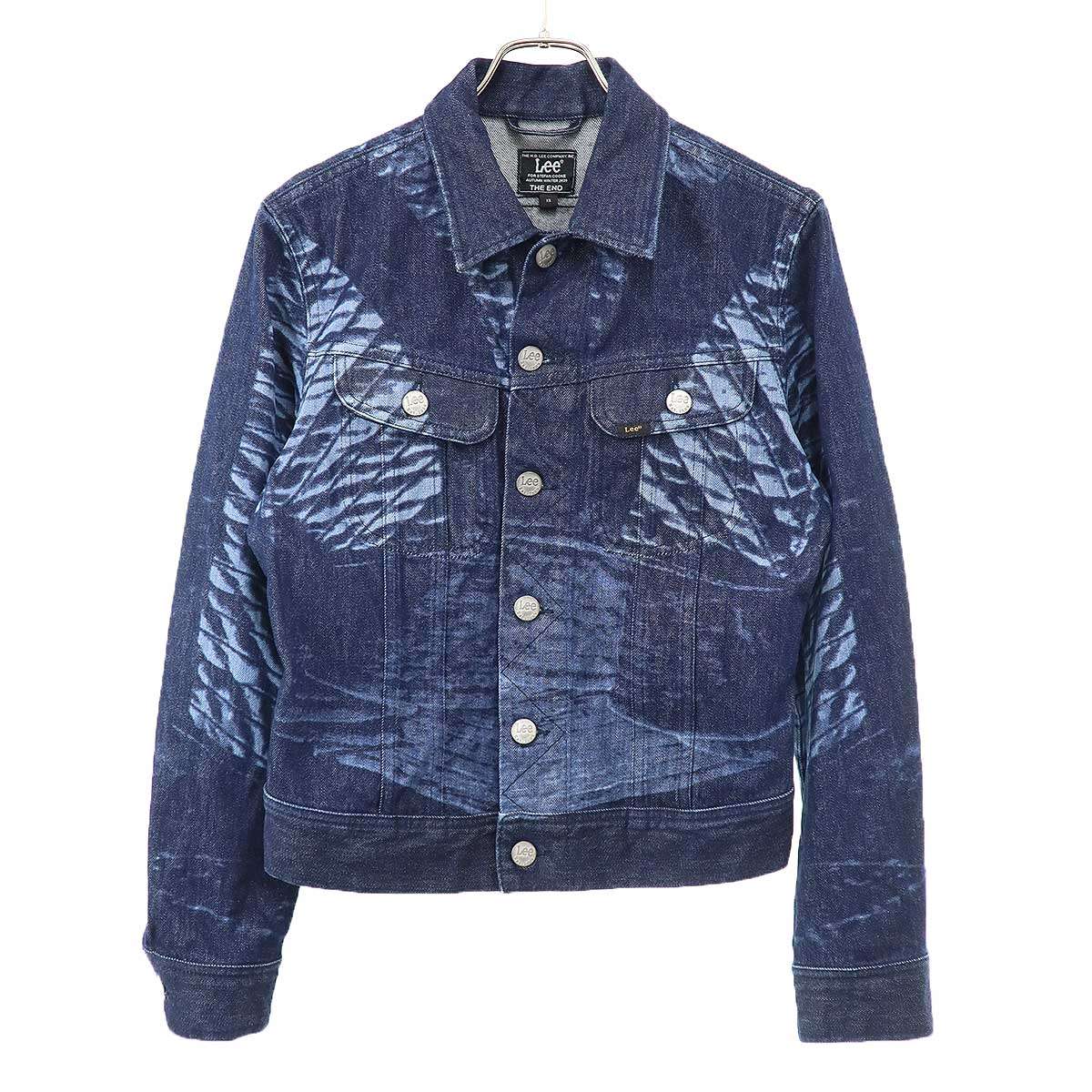 STEFAN COOKE×Lee ステファン クック リー 20AW Slim Rider Jacket デニムジャケット インディゴ XS 【中古】 ITVD2XDGVHLA